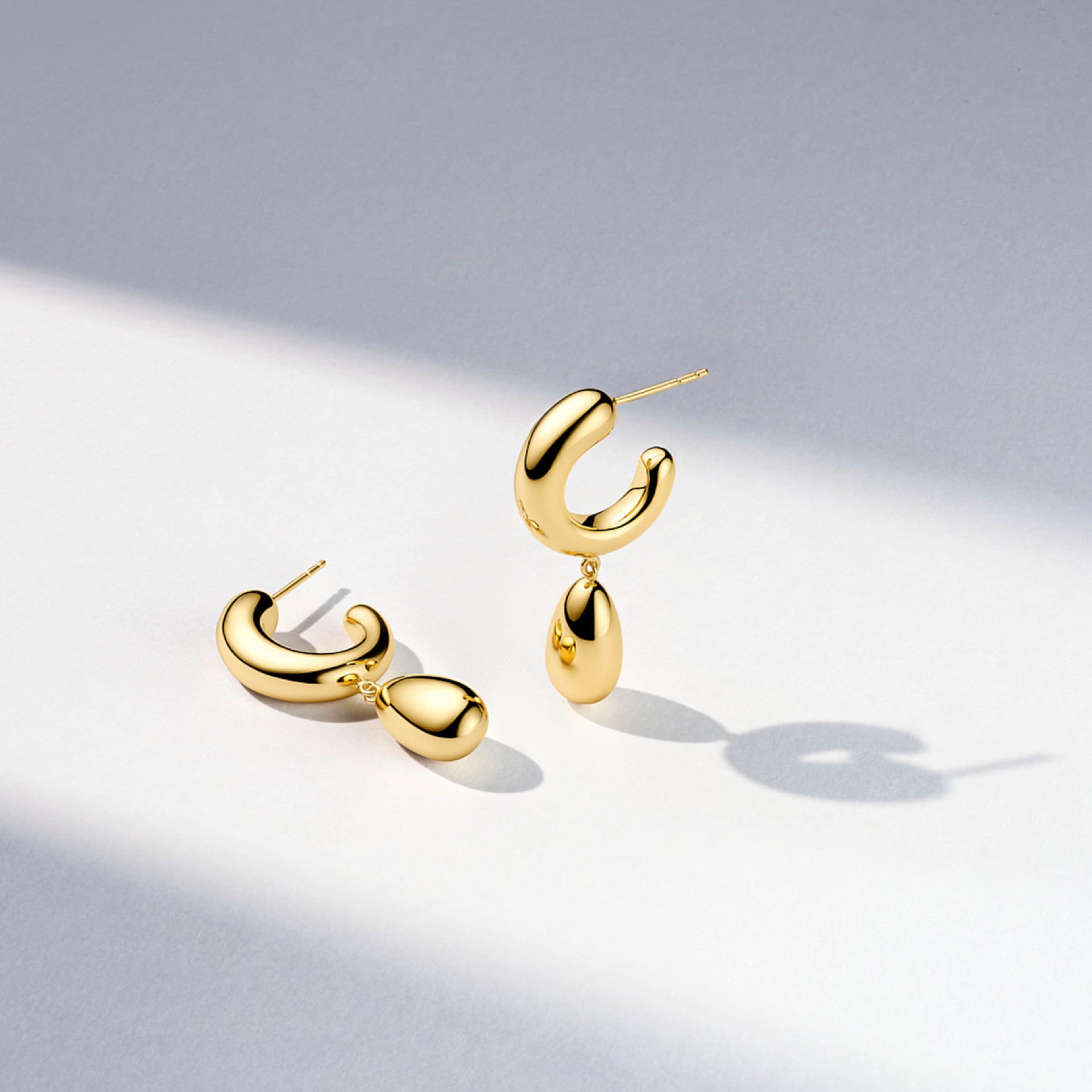 Goccia Pendolo Pianura Earrings