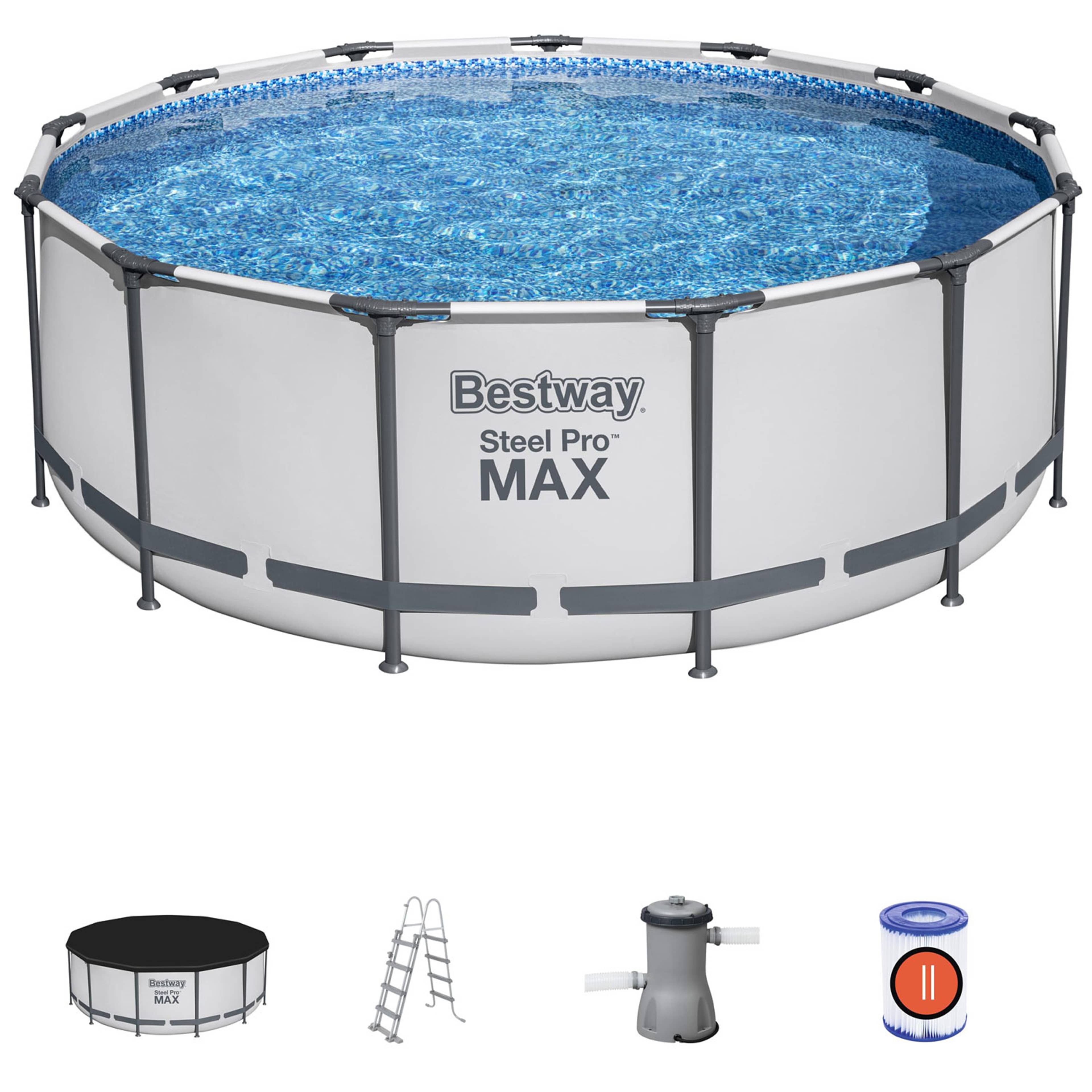 Steel Pro Max Pool 3,96 X 1,22m Clickconnect