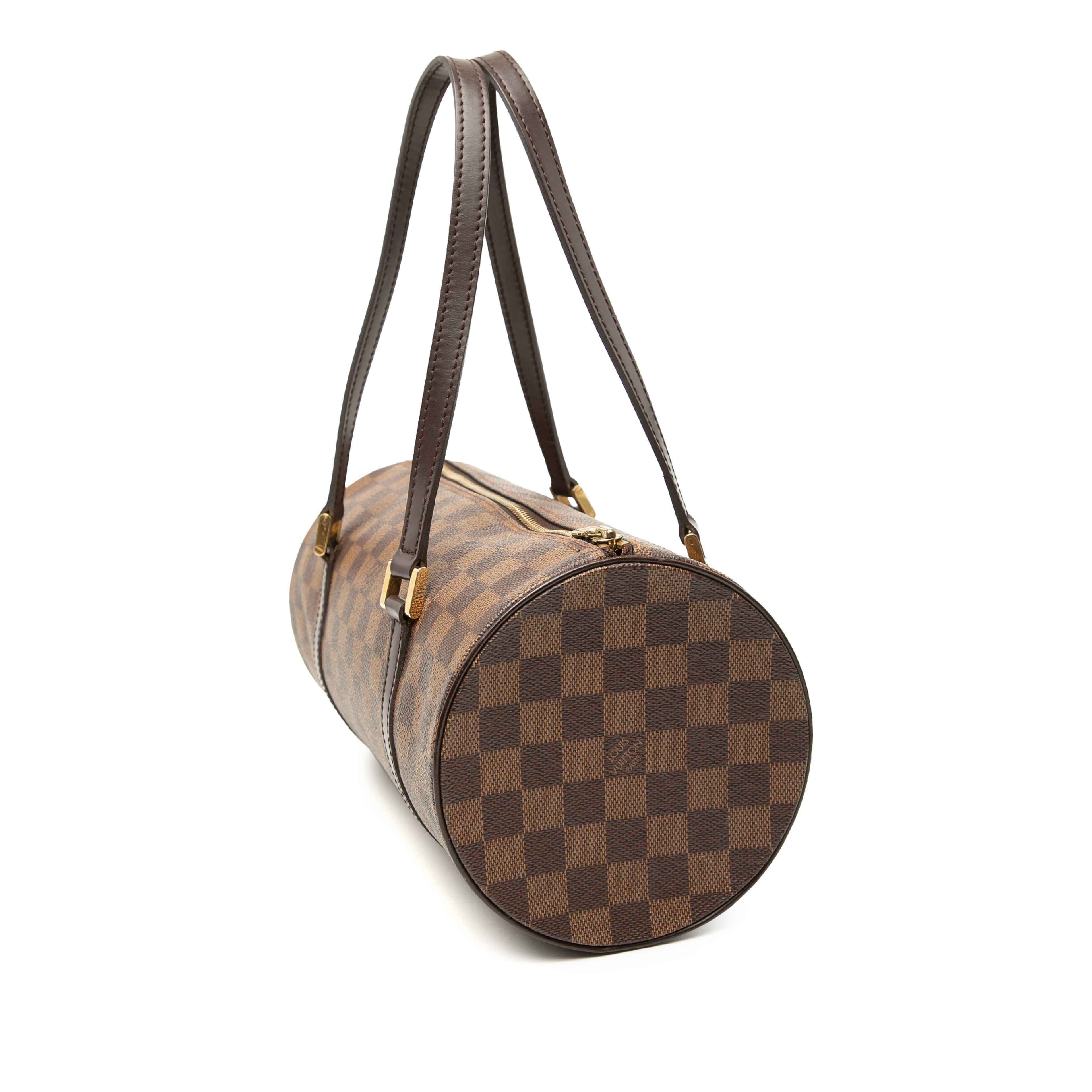 Louis Vuitton Damier Ebene Papillon 30, från Luxclusif, i färgen brown. Klicka för att öppna bilden i stort format