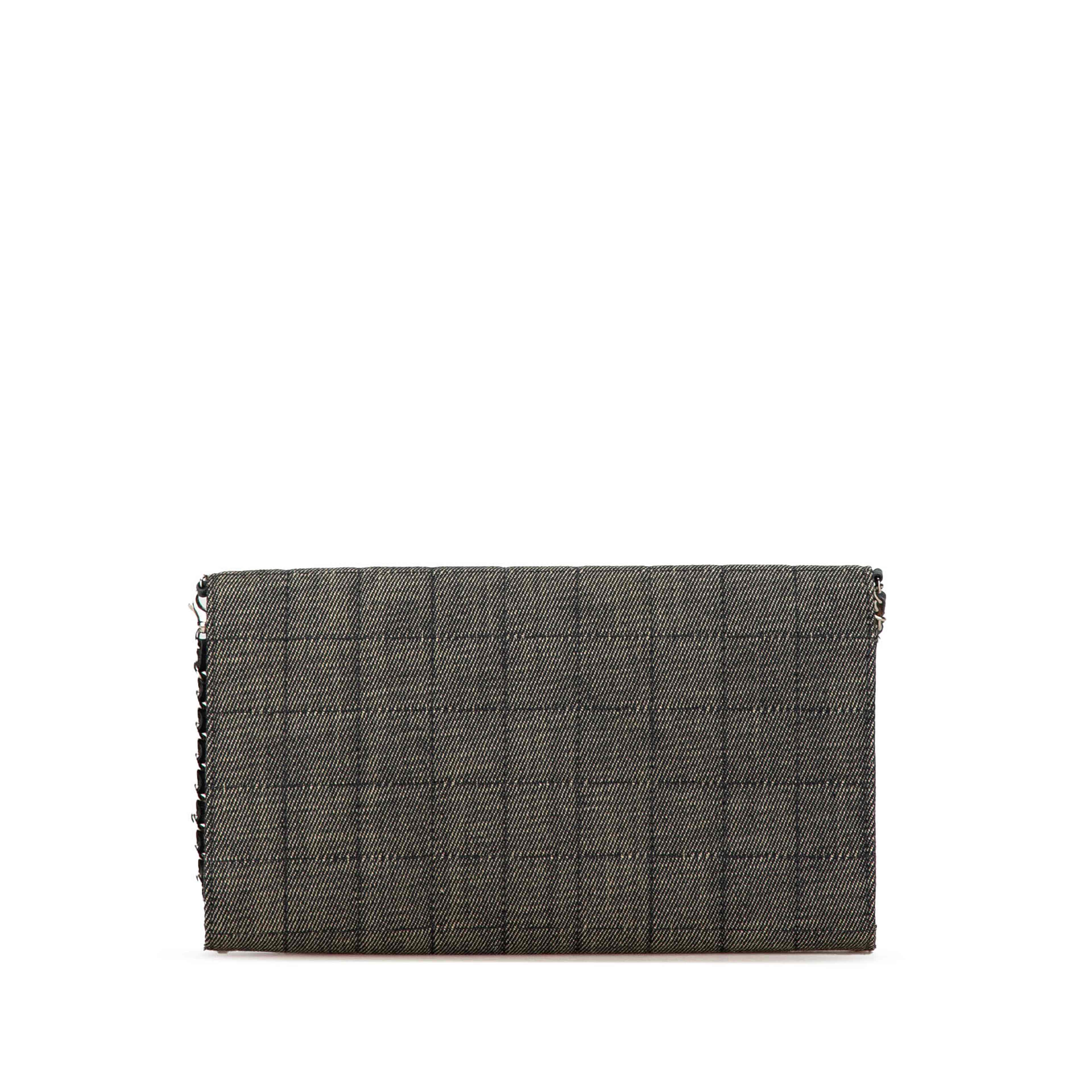 Chanel Denim Choco Bar Chain Flap