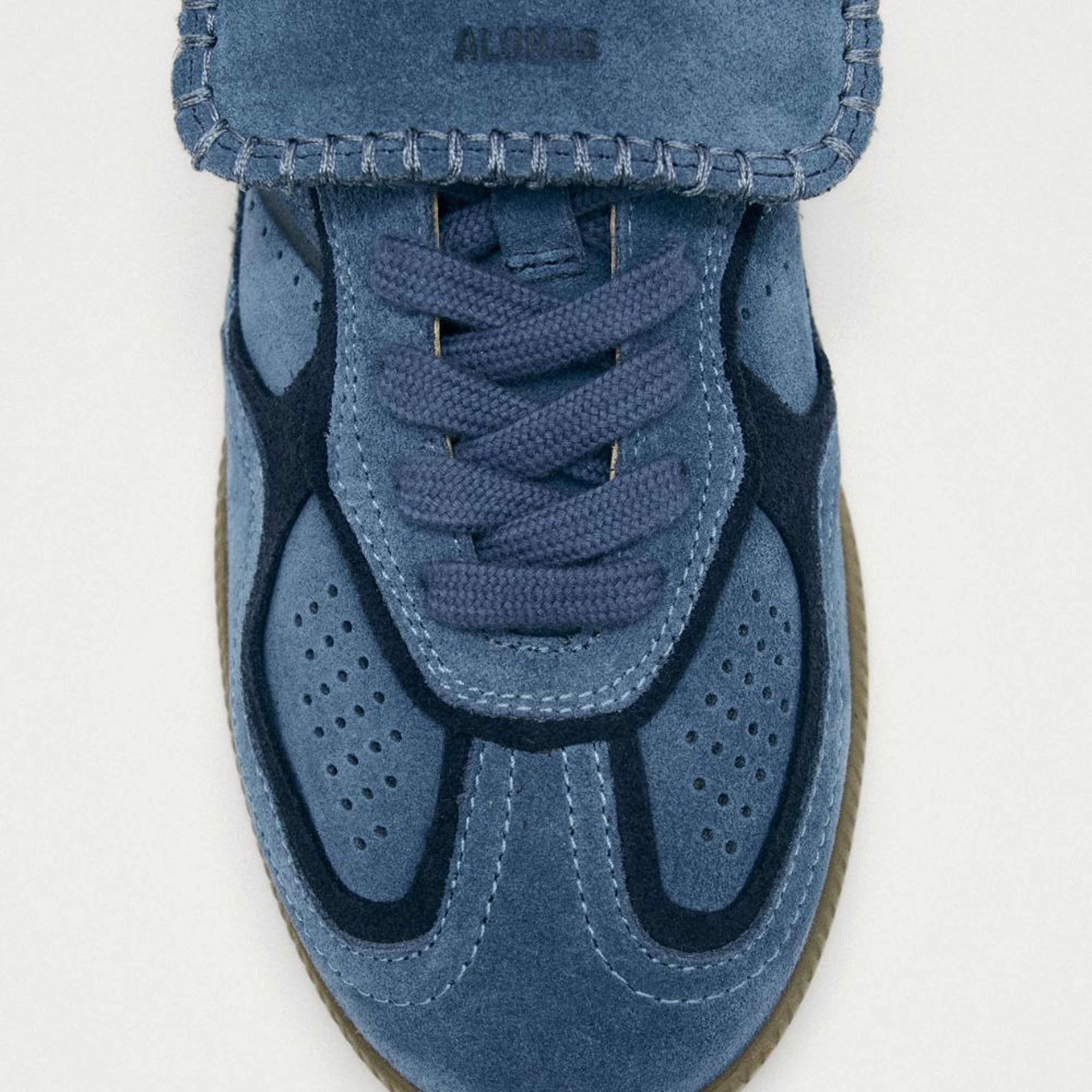 Tb.490 Club Suede Blue Leather Sneakers