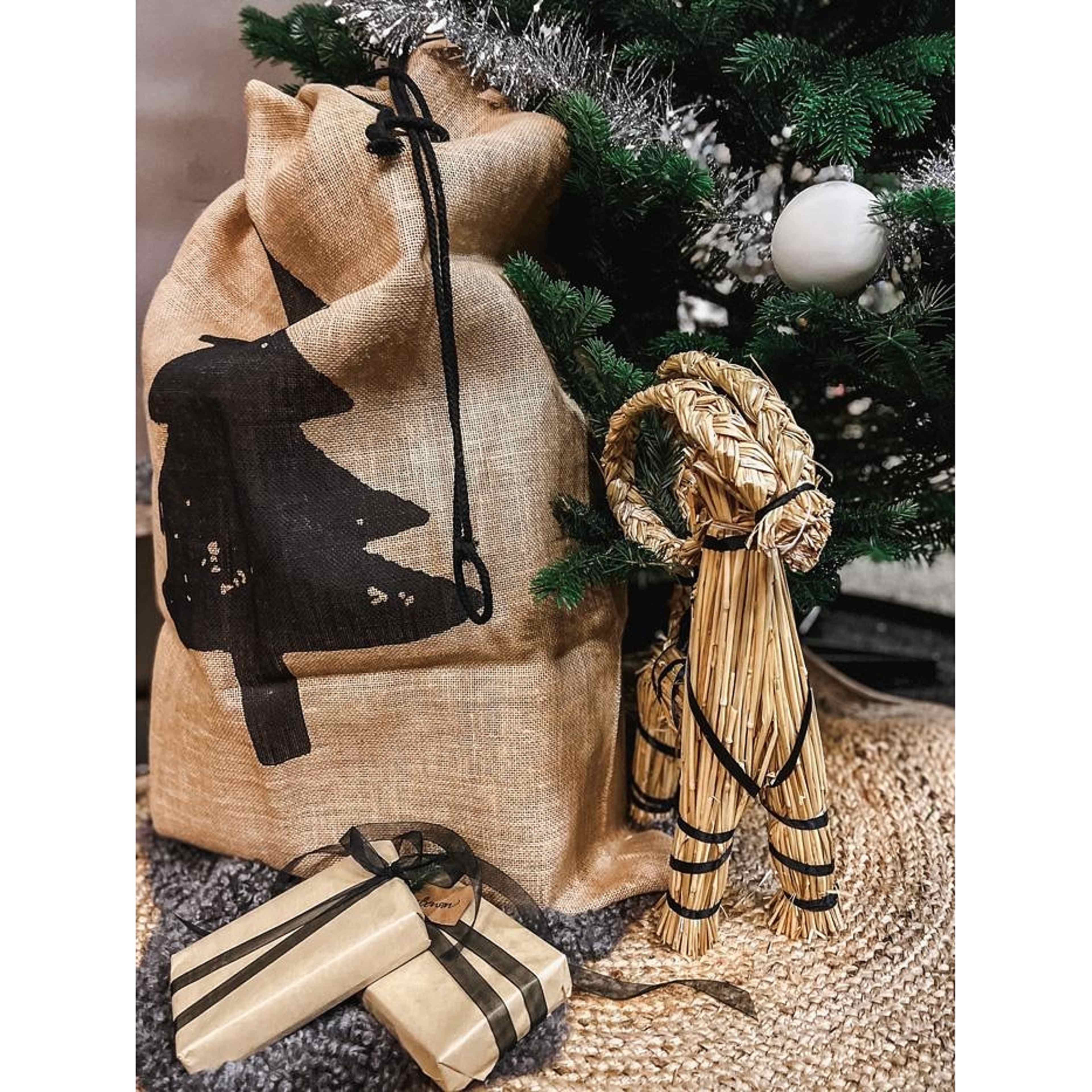 Julklappssäck, från by Benson, i färgen Natur. Klicka för att öppna bilden i stort format