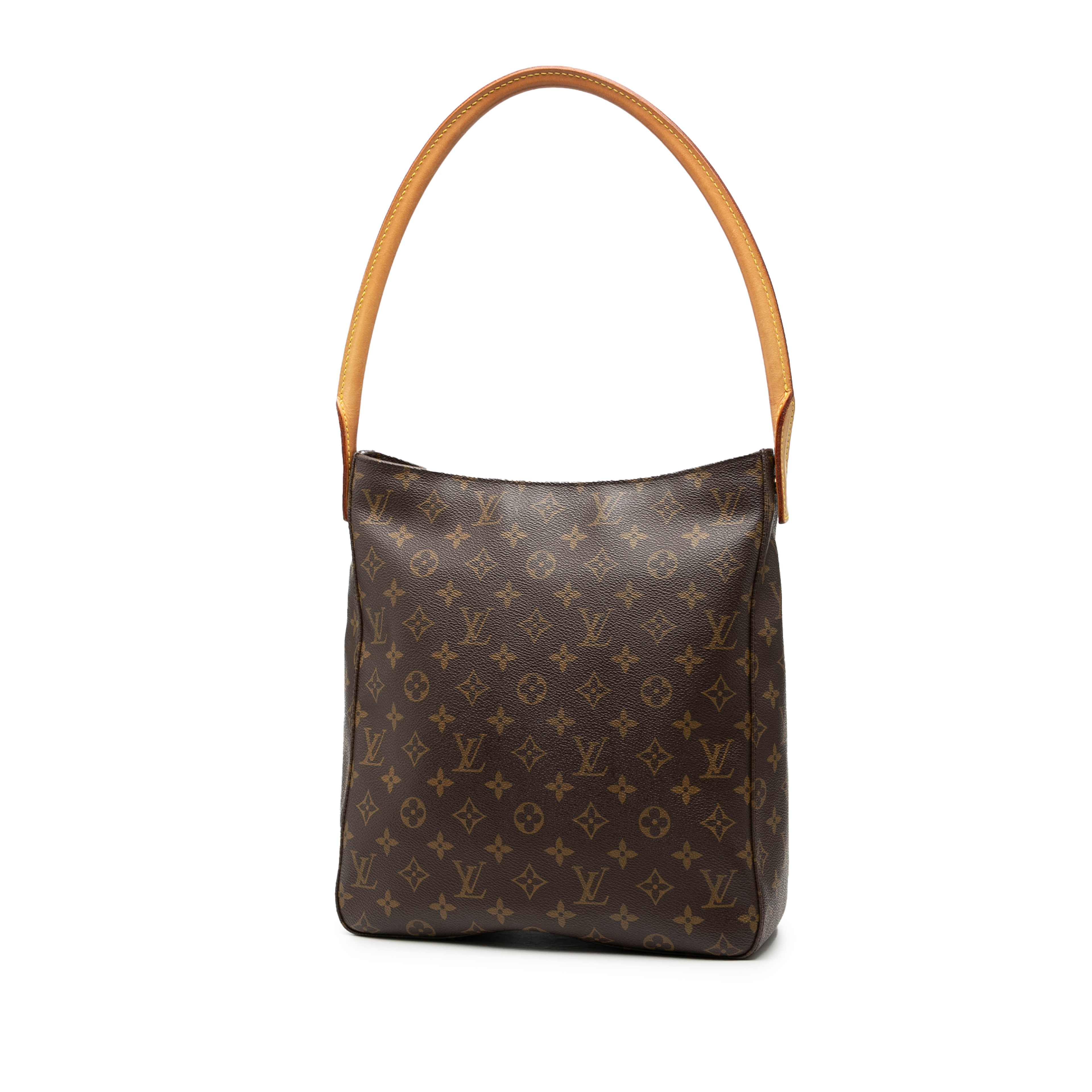 Louis Vuitton Monogram Looping Gm, från Luxclusif, i färgen brown. Klicka för att öppna bilden i stort format