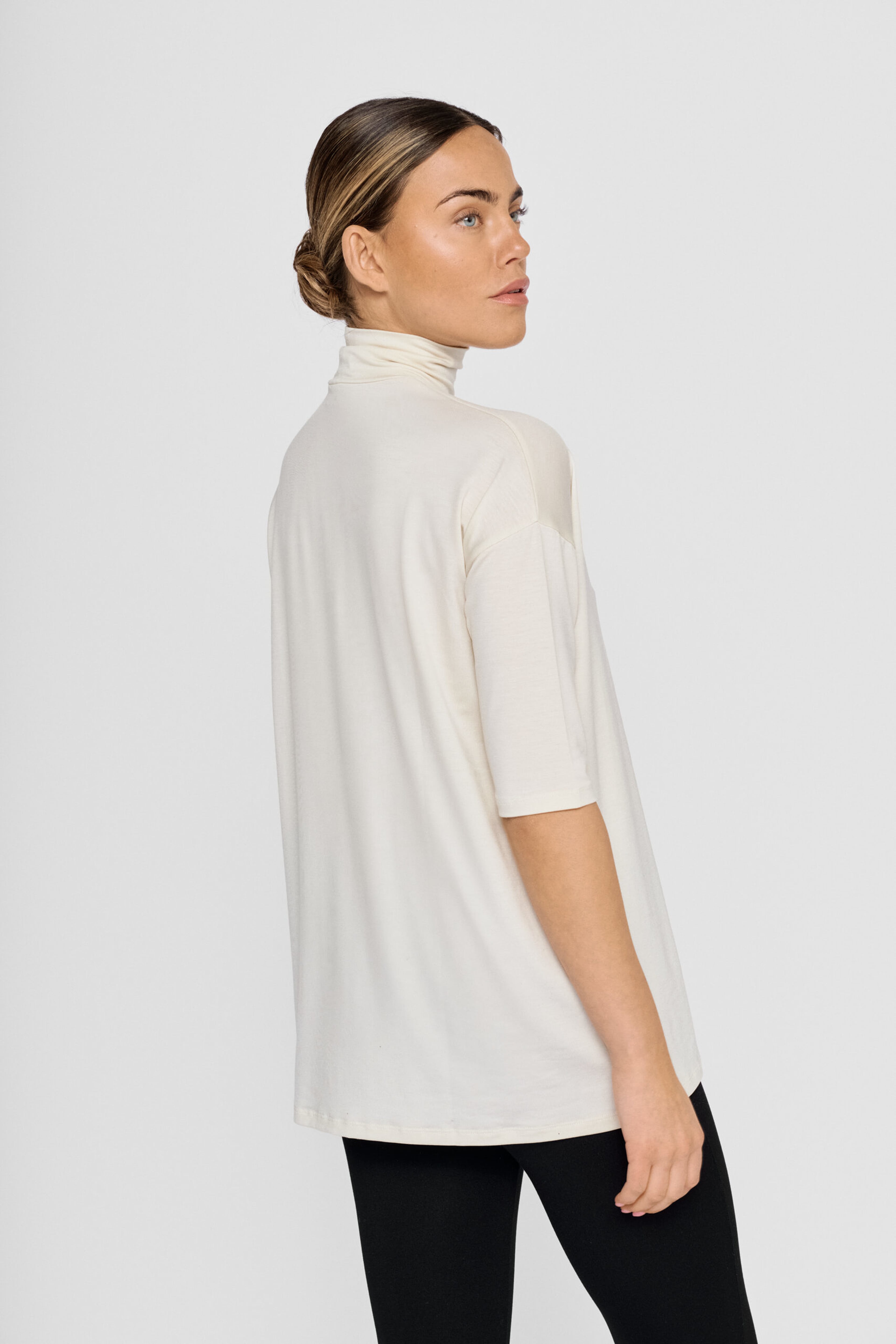 Tomasine Turtleneck Top - Birch