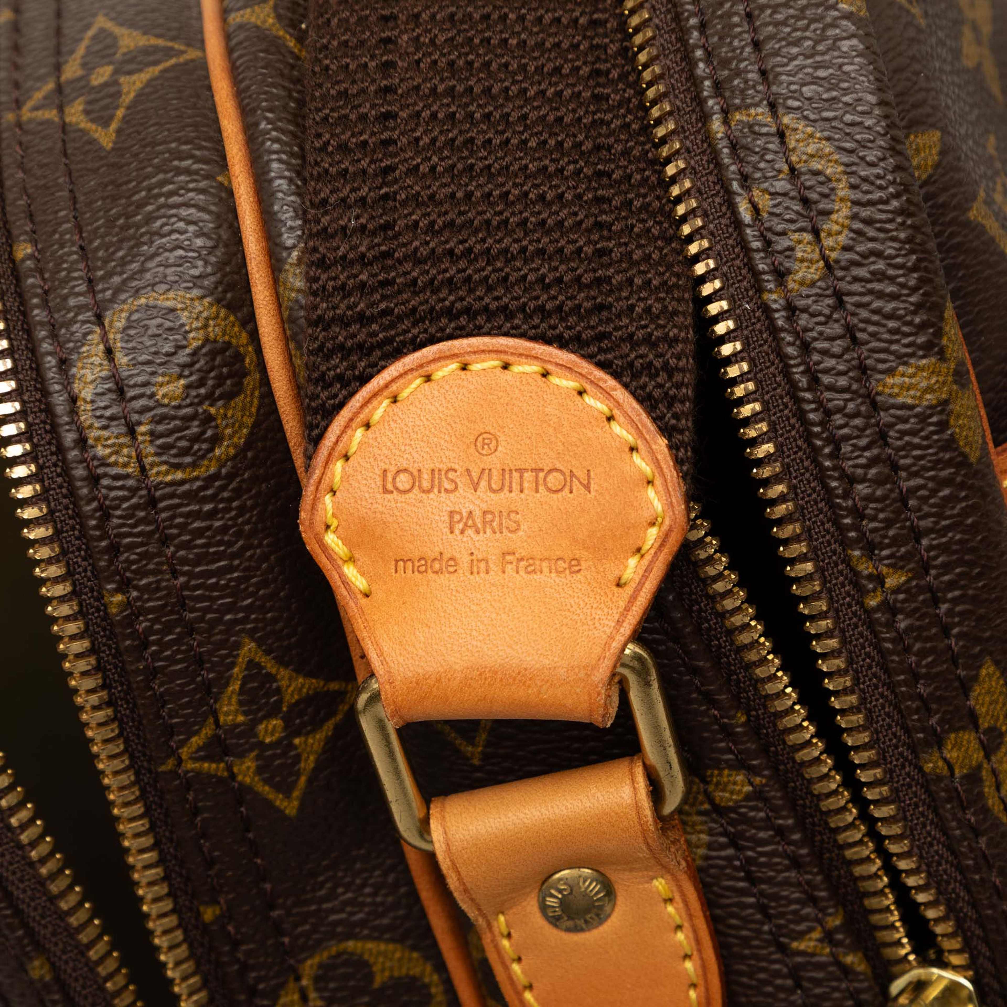 Louis Vuitton Monogram Reporter Gm, från Luxclusif, i färgen brun. Klicka för att öppna bilden i stort format