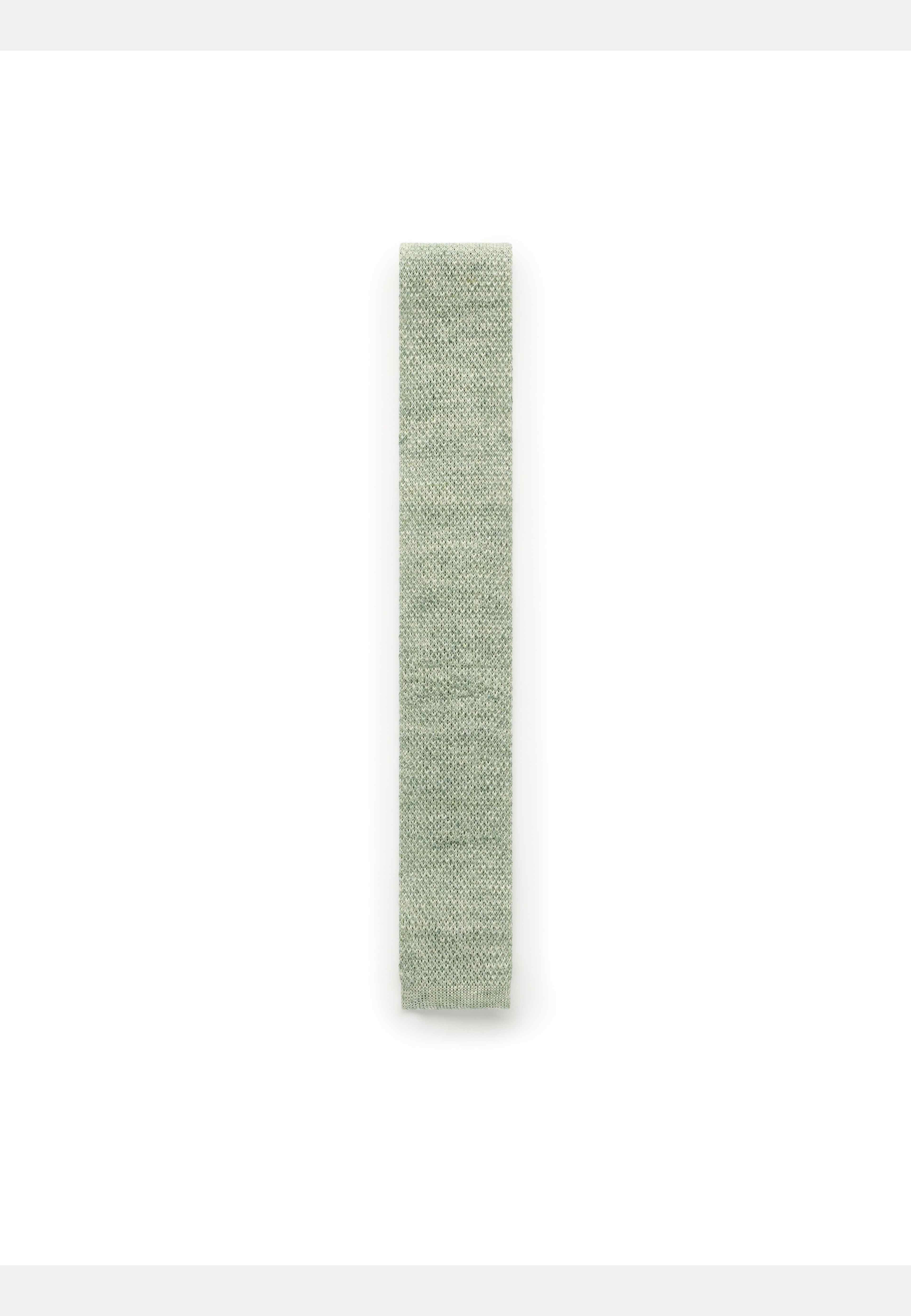 Linen Knitted Tie, från John Henric, i färgen green. Klicka för att öppna bilden i stort format