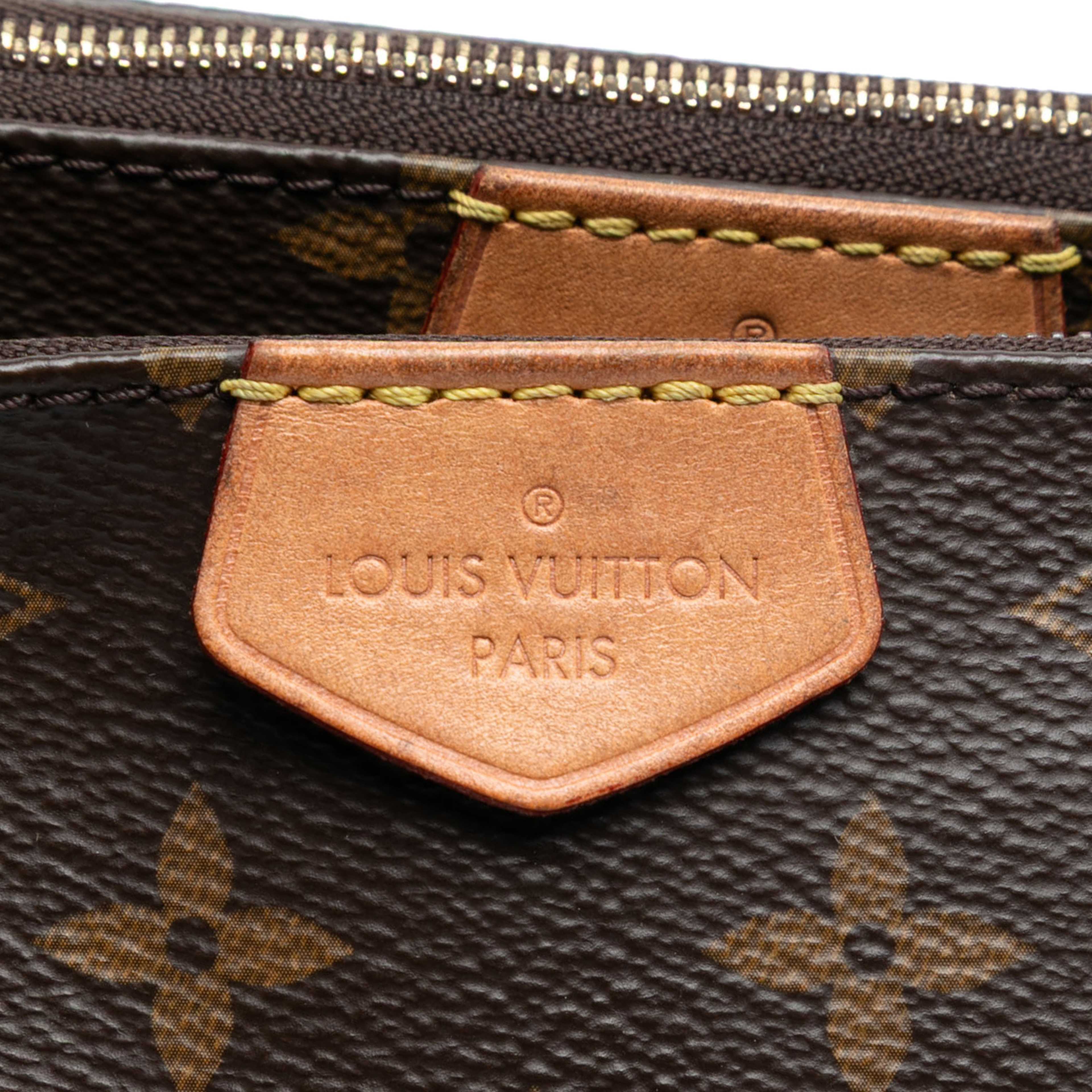 Louis Vuitton Monogram Multi Pochette Accessoires, från Luxclusif, i färgen brown. Klicka för att öppna bilden i stort format