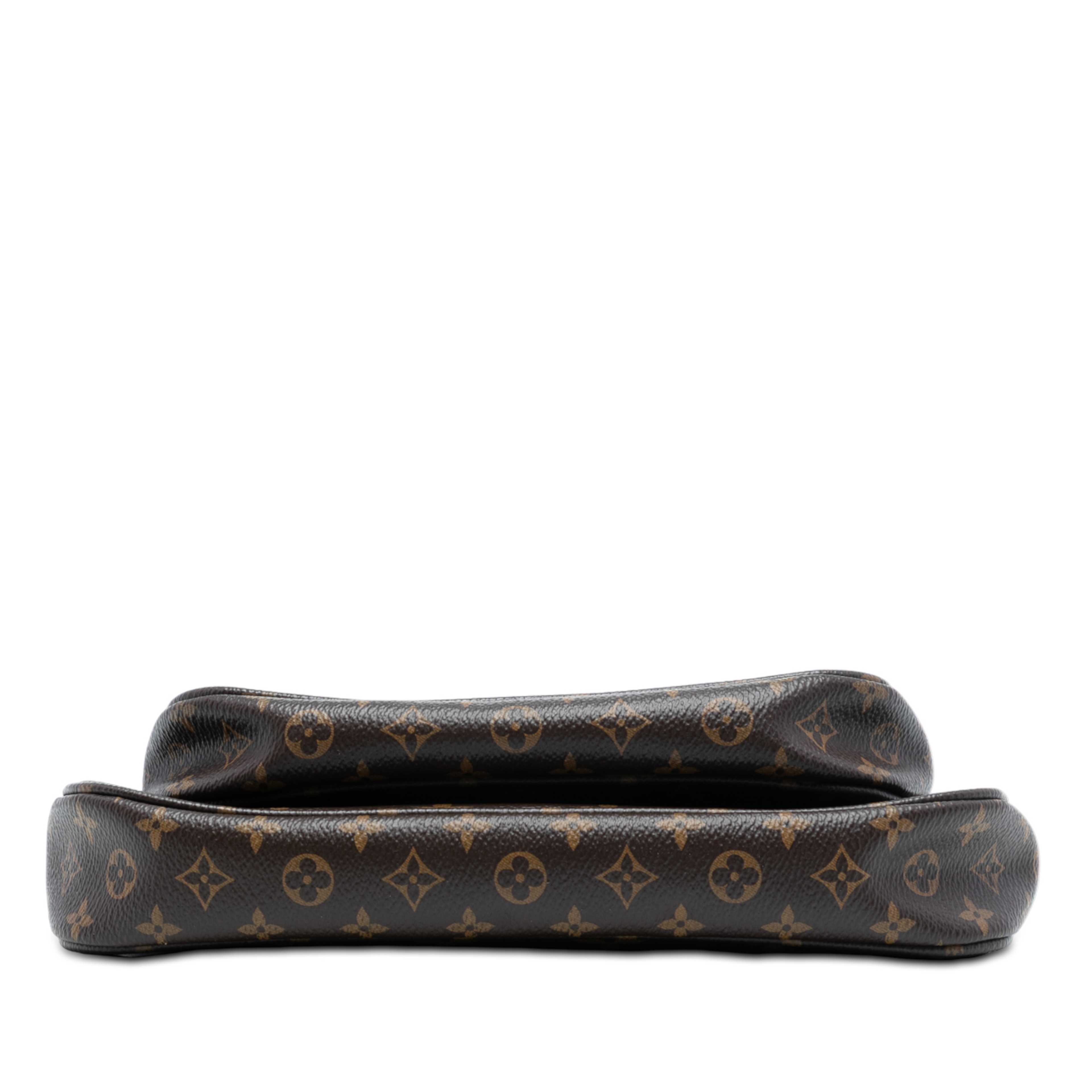 Louis Vuitton Monogram Multi Pochette Accessoires, från Luxclusif, i färgen brown. Klicka för att öppna bilden i stort format