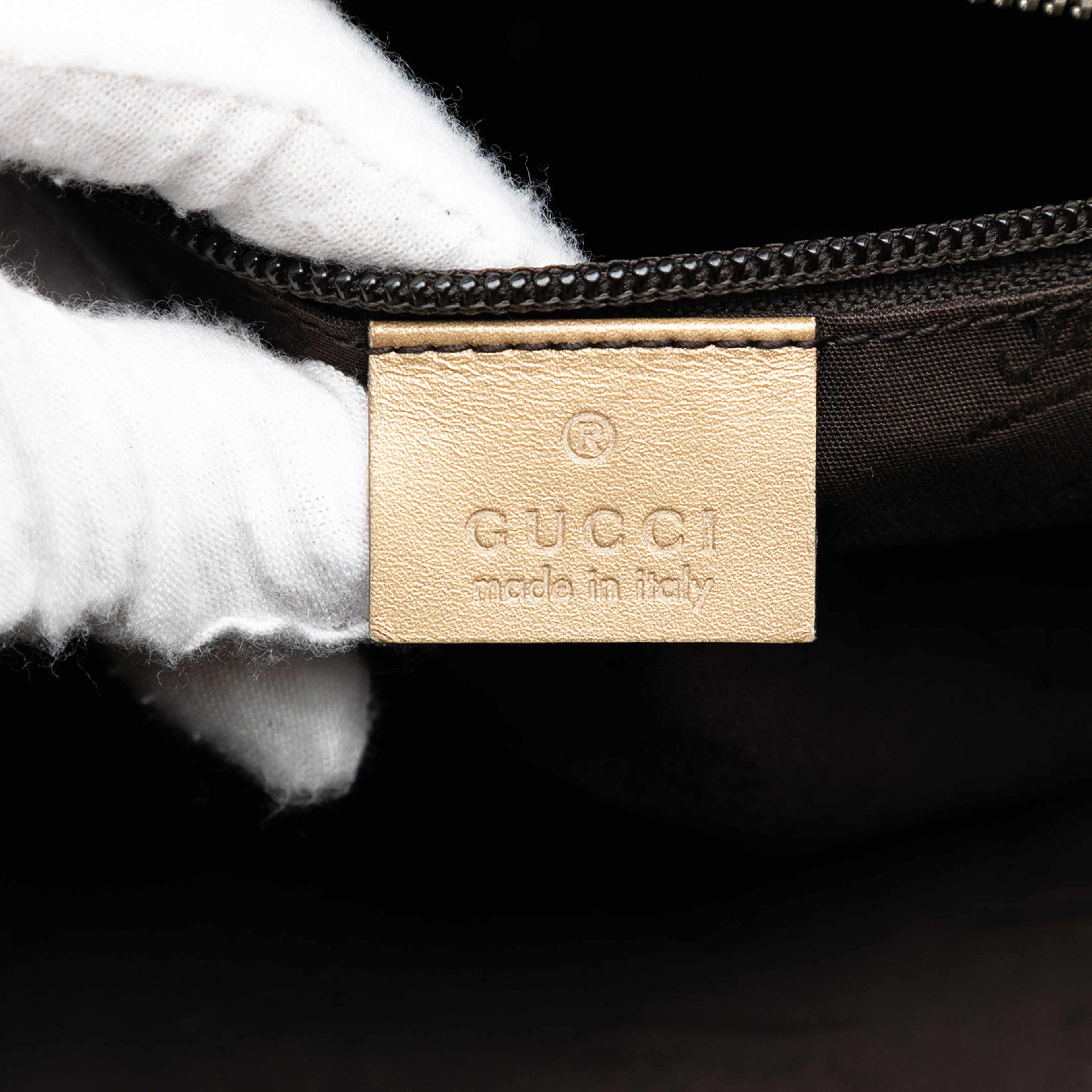 Gucci Medium Gg Imprime Tote, från Luxclusif, i färgen gold. Klicka för att öppna bilden i stort format