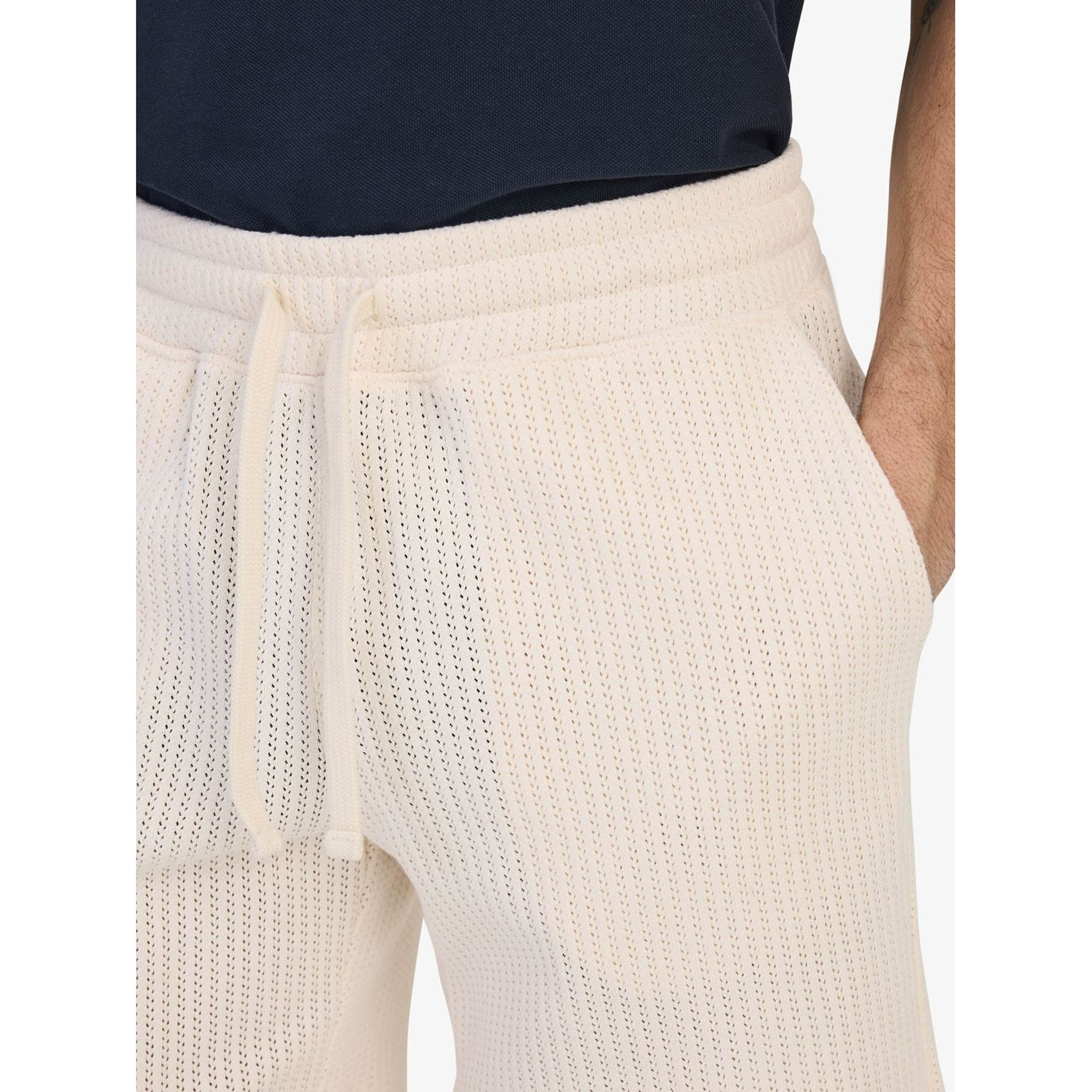 Cotton Crochet Shorts (mateo), från John Henric, i färgen off white. Klicka för att öppna bilden i stort format