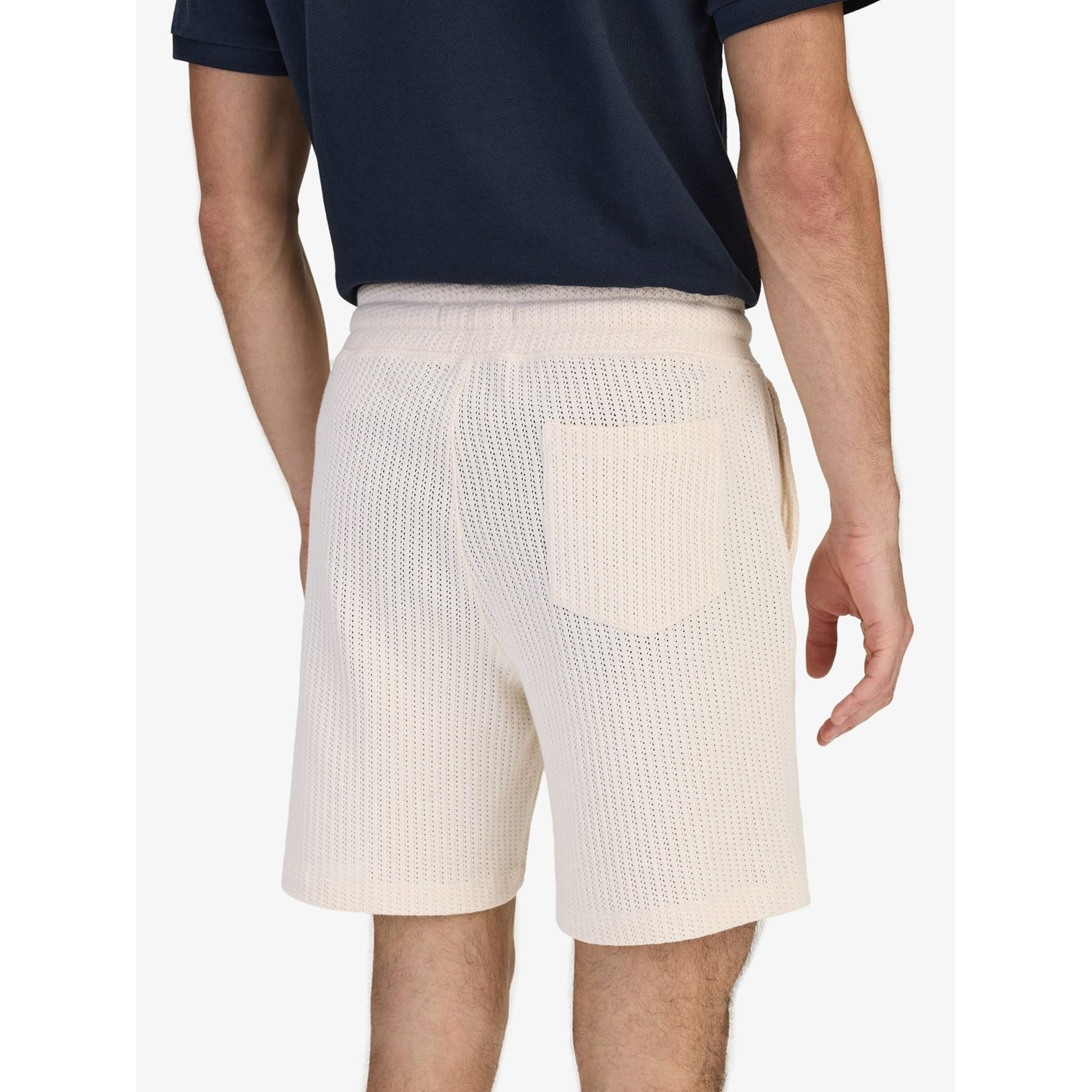 Cotton Crochet Shorts (mateo), från John Henric, i färgen off white. Klicka för att öppna bilden i stort format