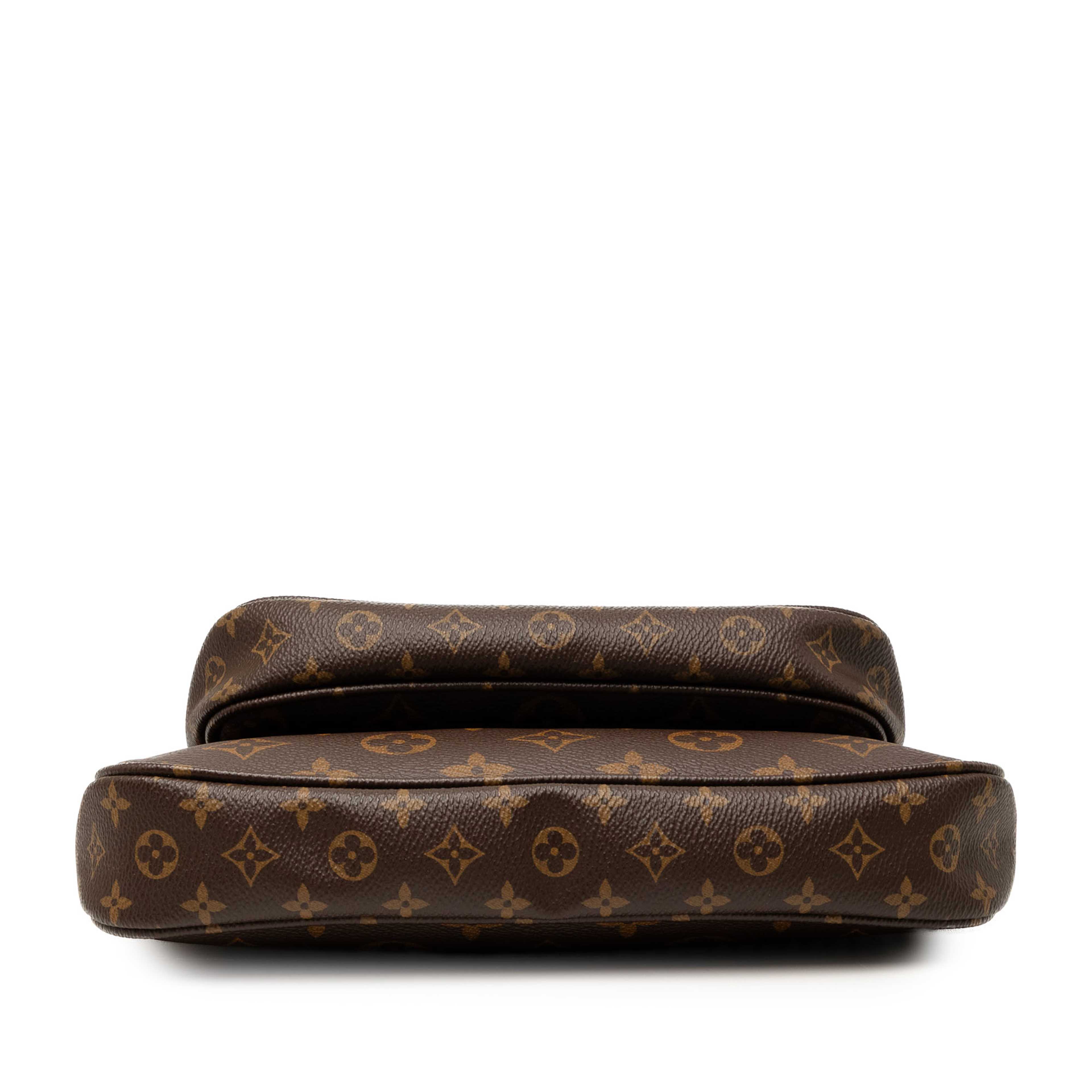Louis Vuitton Monogram Multi Pochette Accessoires, från Luxclusif, i färgen brun. Klicka för att öppna bilden i stort format