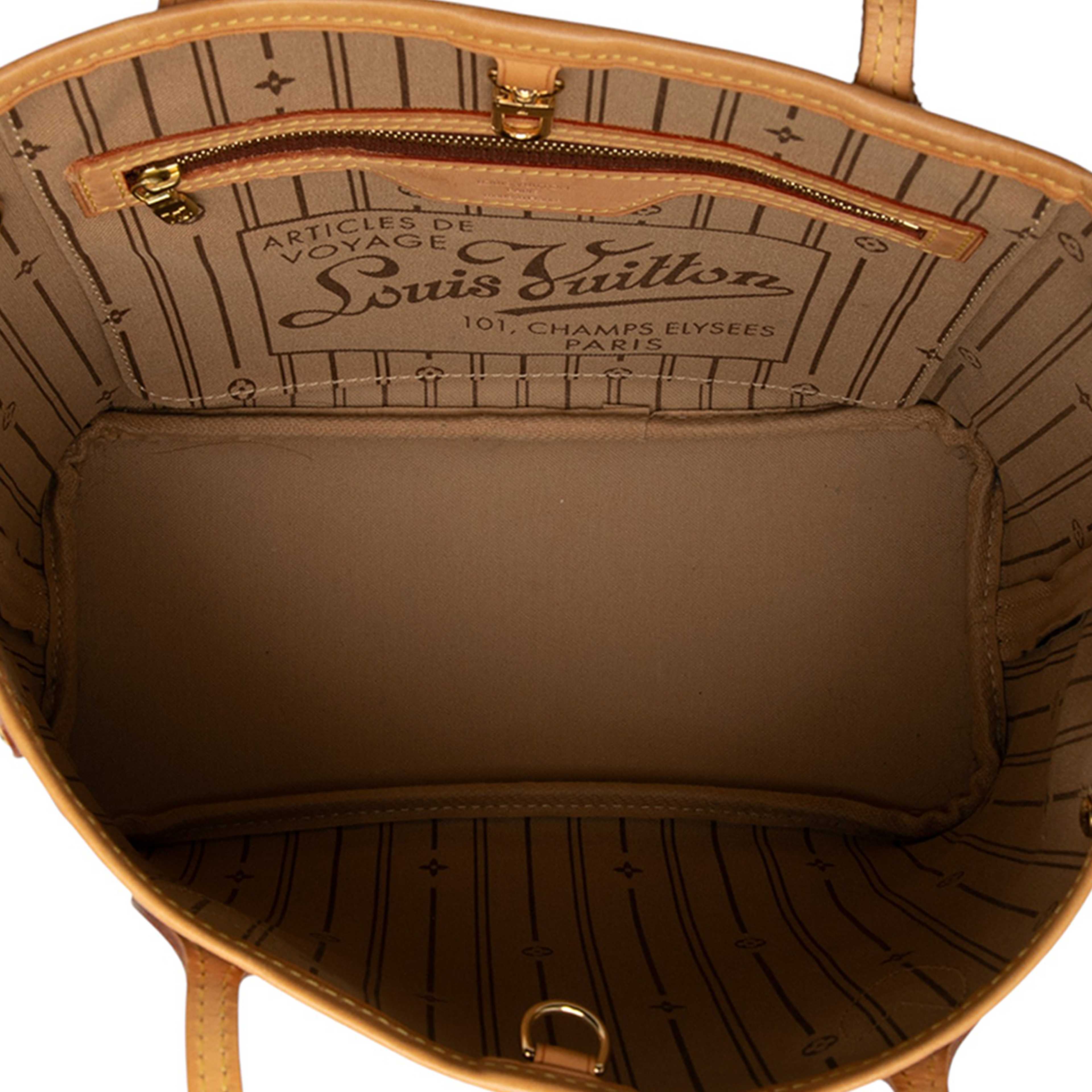 Louis Vuitton Monogram Neverfull Pm, från Luxclusif, i färgen brown. Klicka för att öppna bilden i stort format