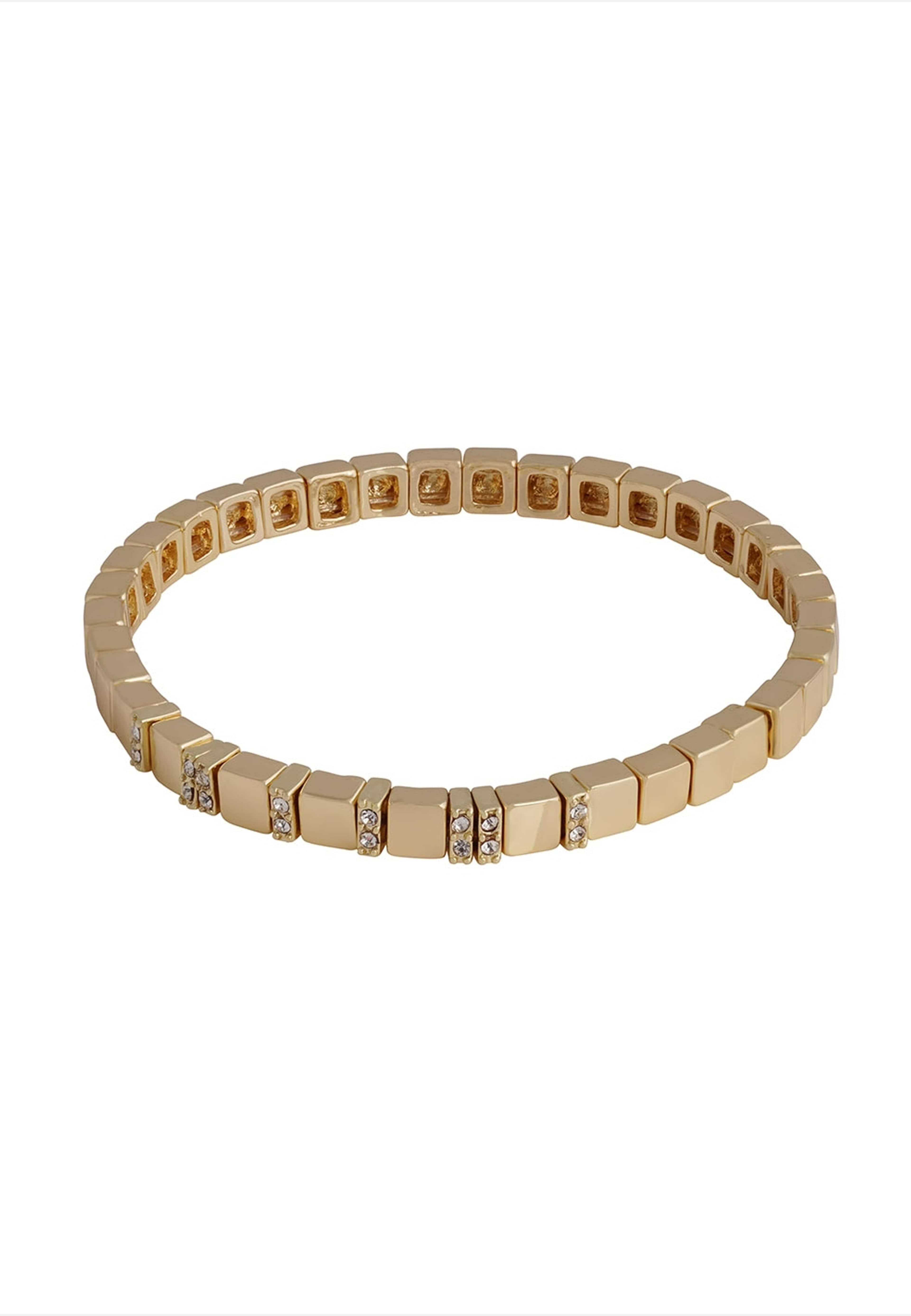 Brick Small Elastic Crystal Brace, från SNÖ of Sweden, i färgen g/clear. Klicka för att öppna bilden i stort format