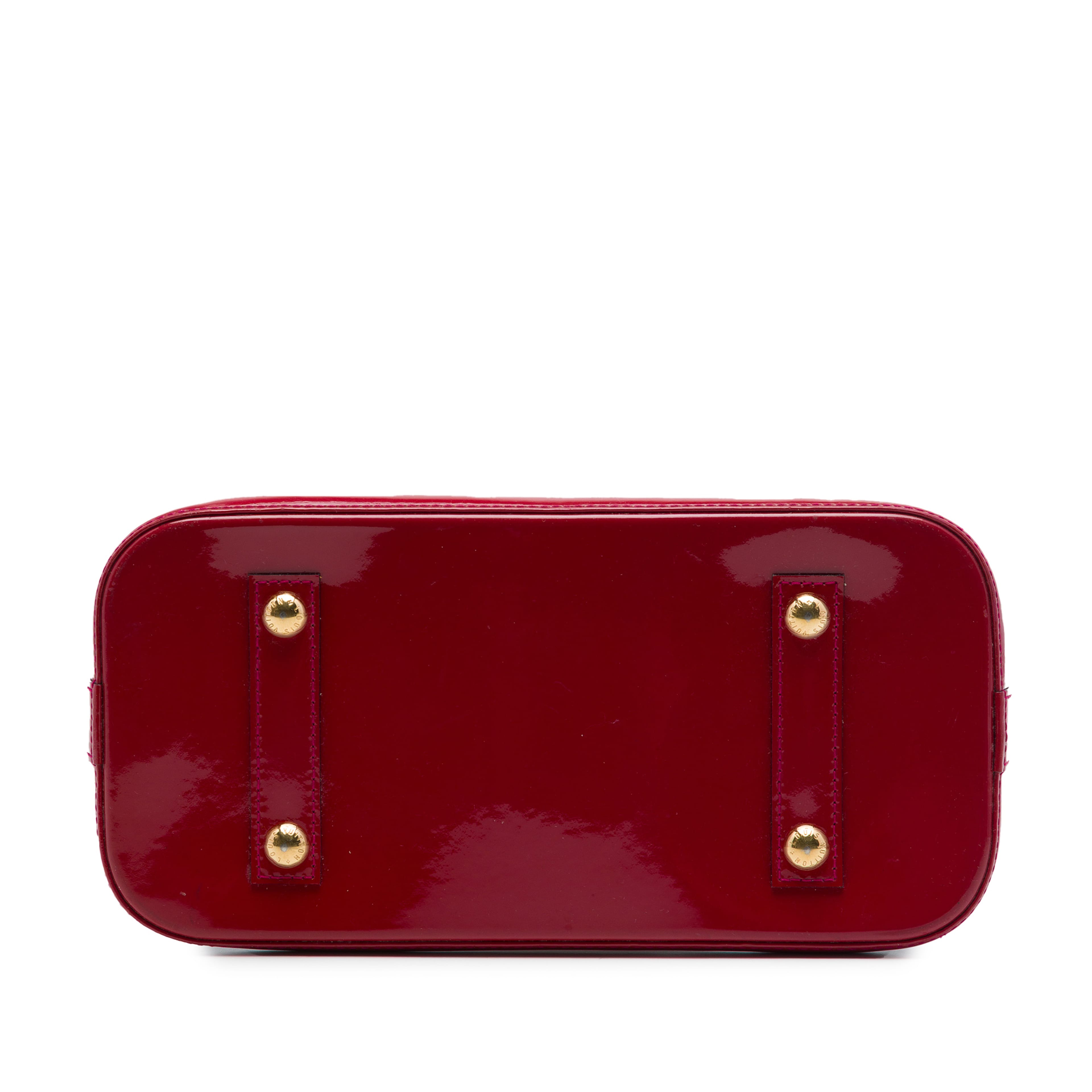 Louis Vuitton Monogram Vernis Alma Pm, från Luxclusif, i färgen rosa. Klicka för att öppna bilden i stort format