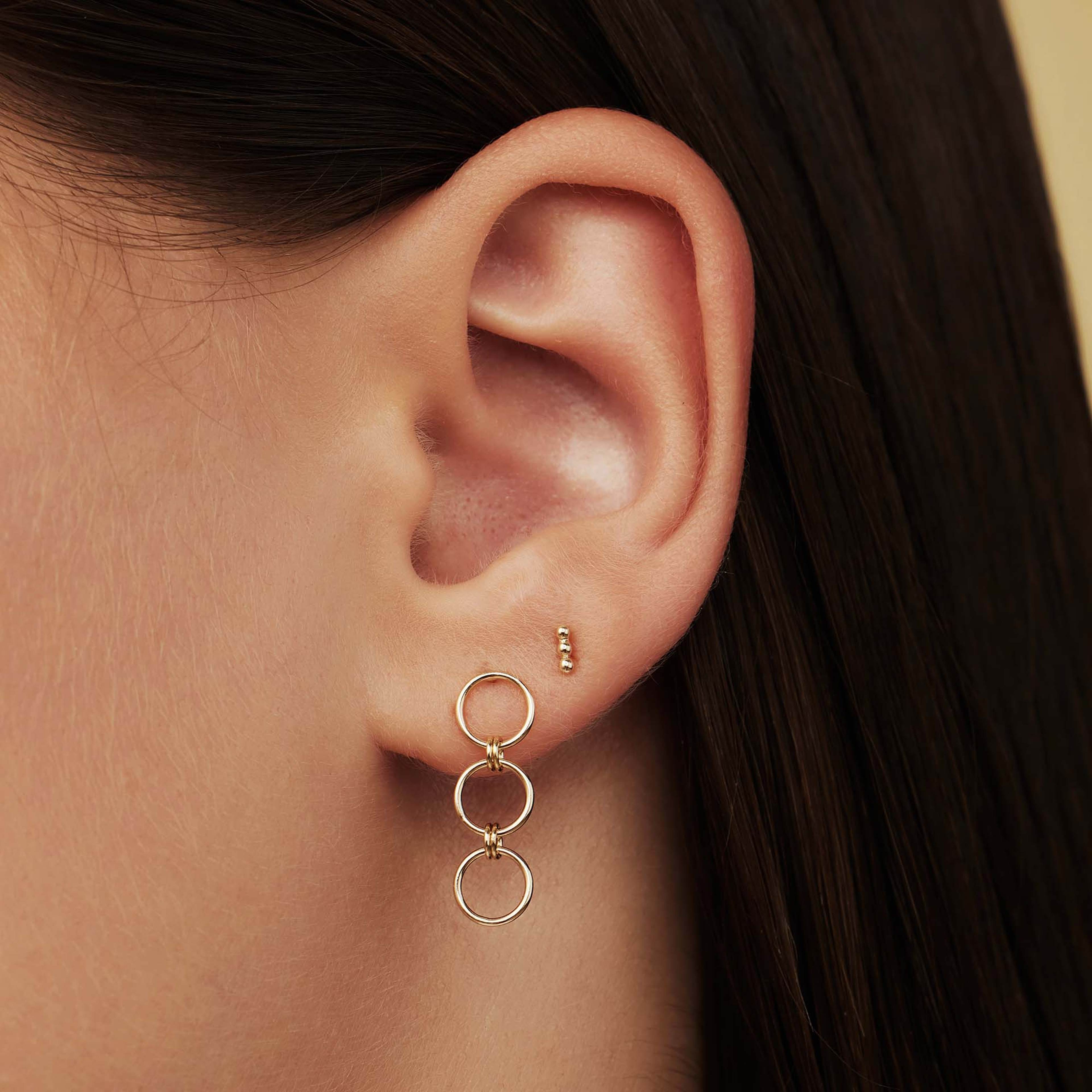 Isabel Bernard 14 Karat Gold Ear Stud