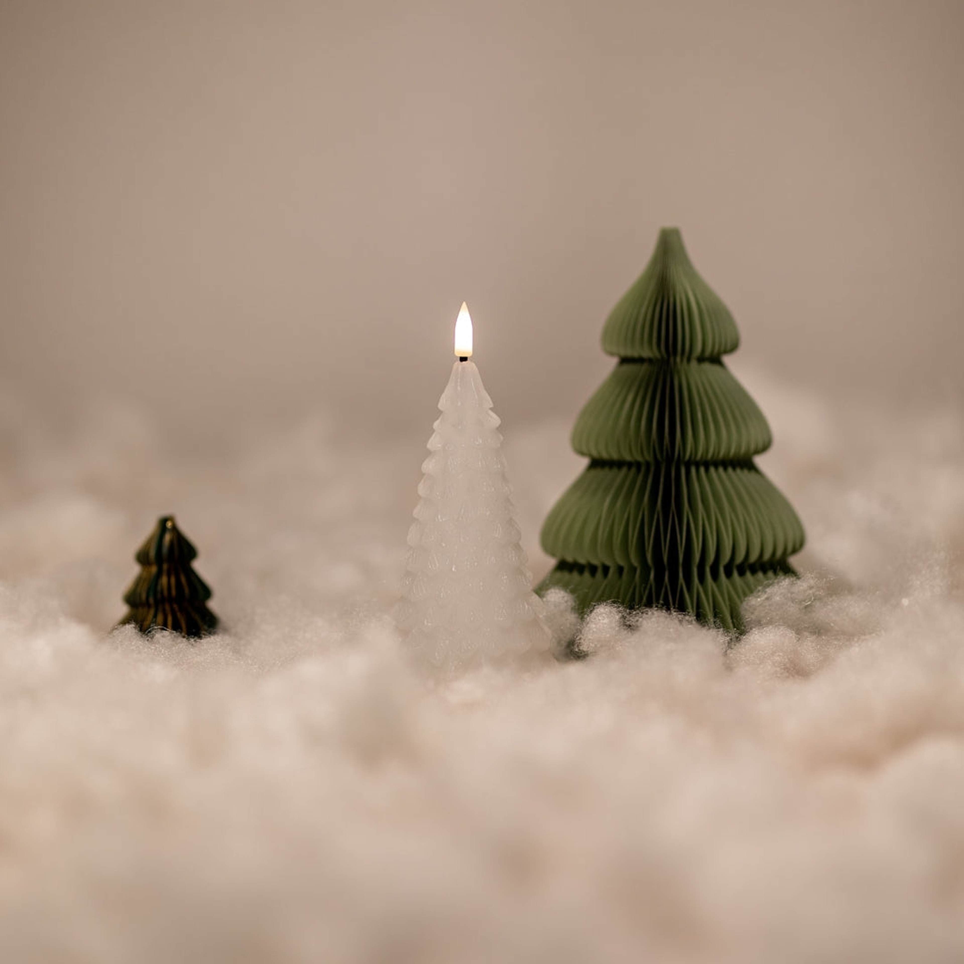 Luna Led Julgransljus Vit Ø8,5 X 17 Cm 1st, från Led Nordic, i färgen white. Klicka för att öppna bilden i stort format