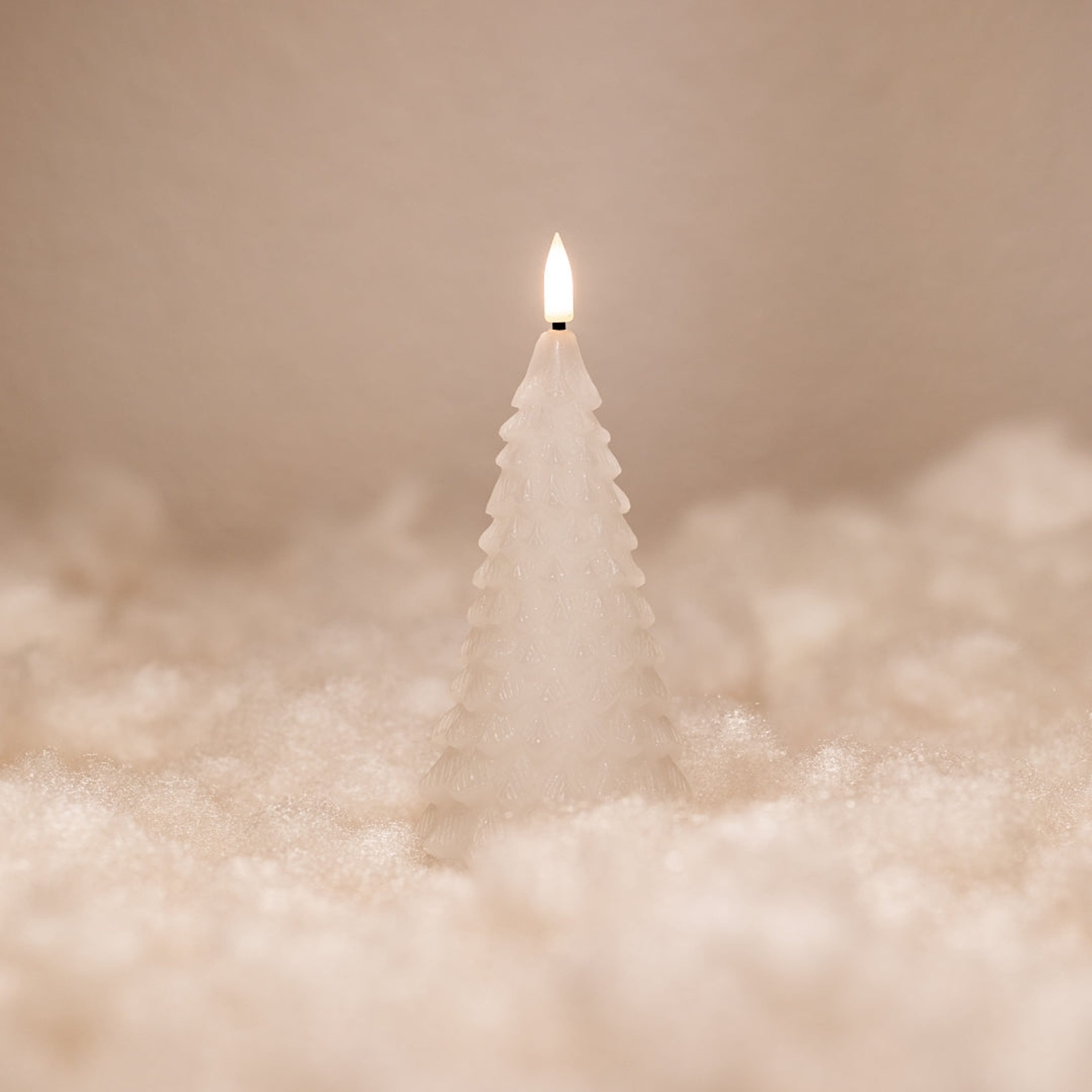 Luna Led Julgransljus Vit Ø8,5 X 17 Cm 1st, från Led Nordic, i färgen white. Klicka för att öppna bilden i stort format