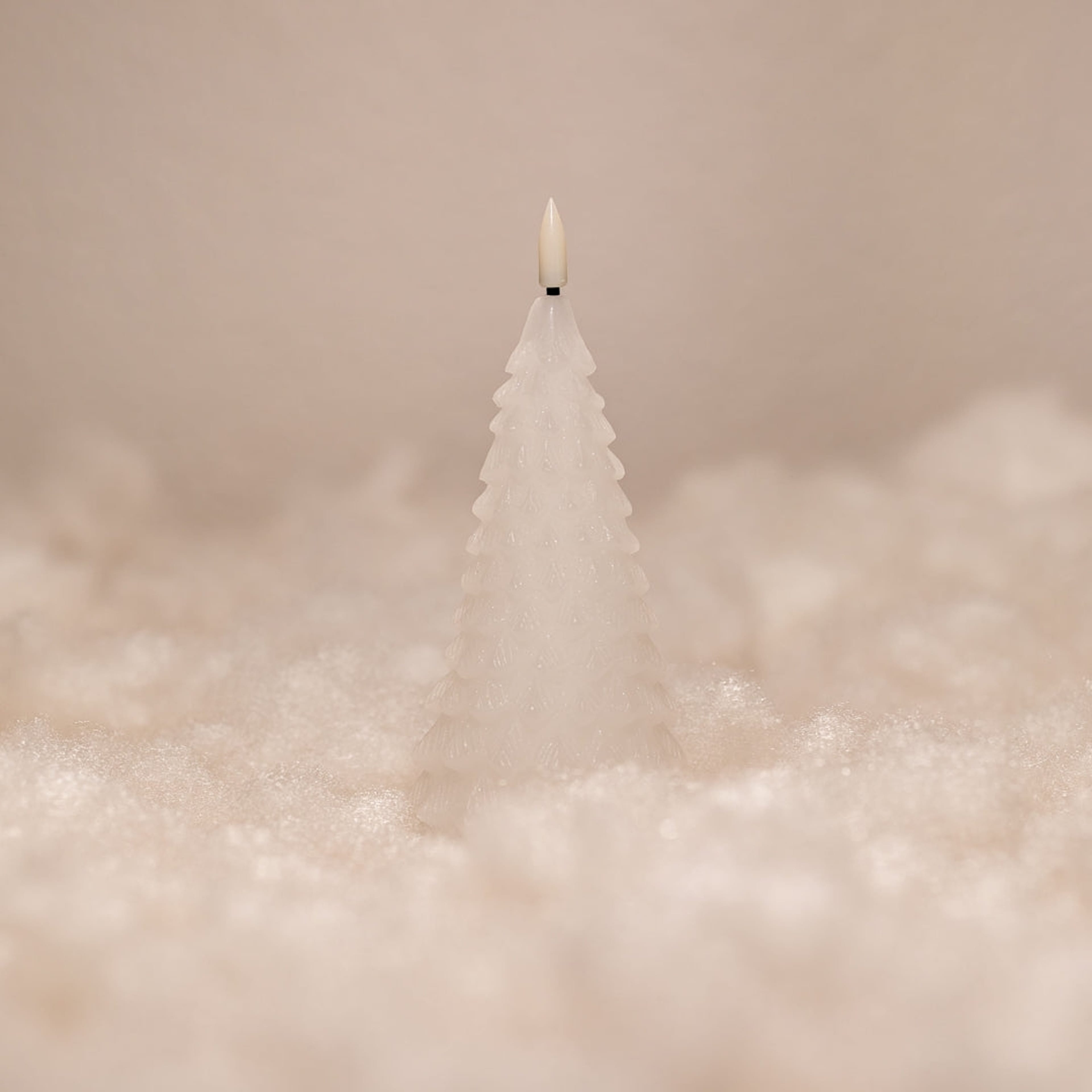 Luna Led Julgransljus Vit Ø8,5 X 17 Cm 1st, från Led Nordic, i färgen white. Klicka för att öppna bilden i stort format