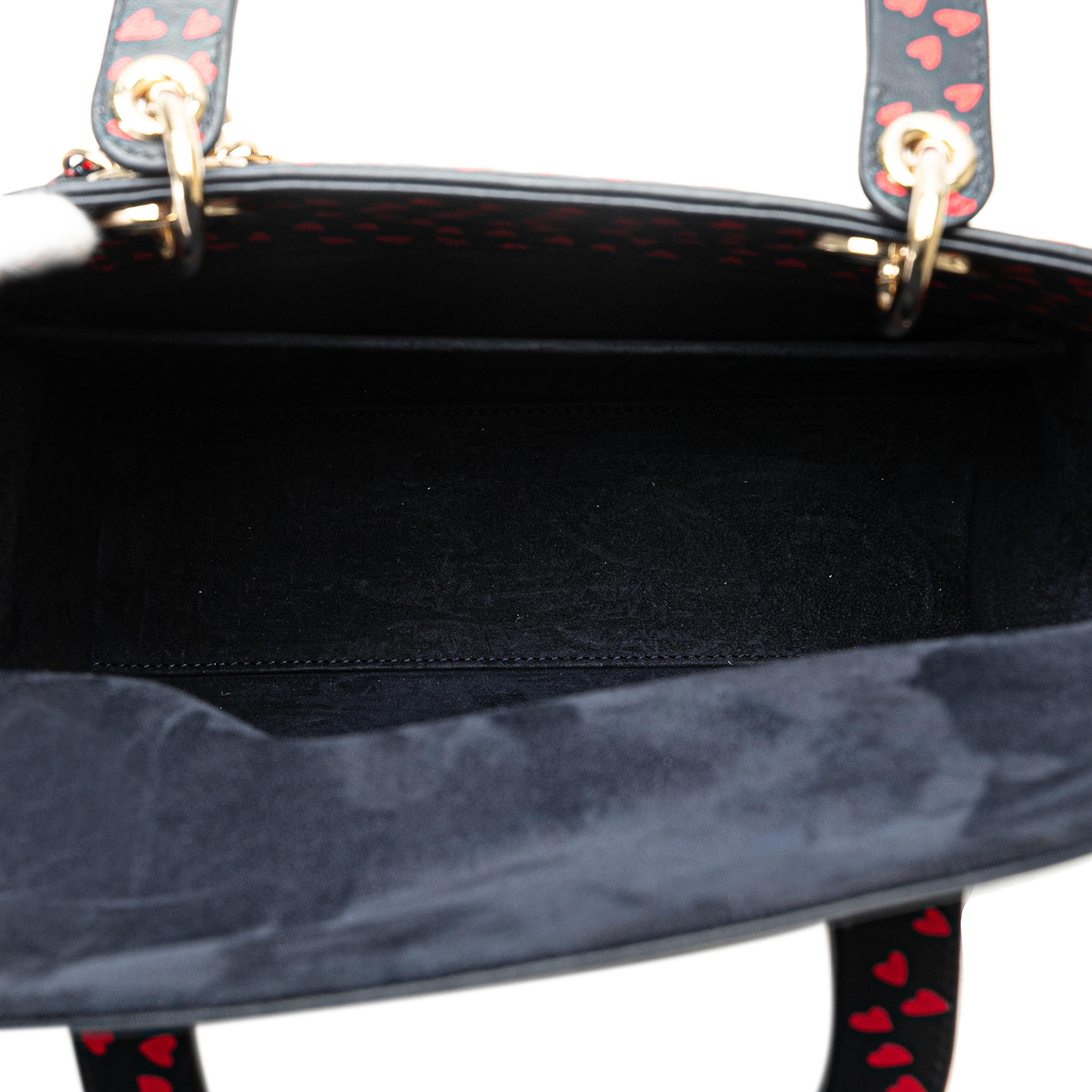 Dior Medium Calfskin I Love Paris Lady Dior