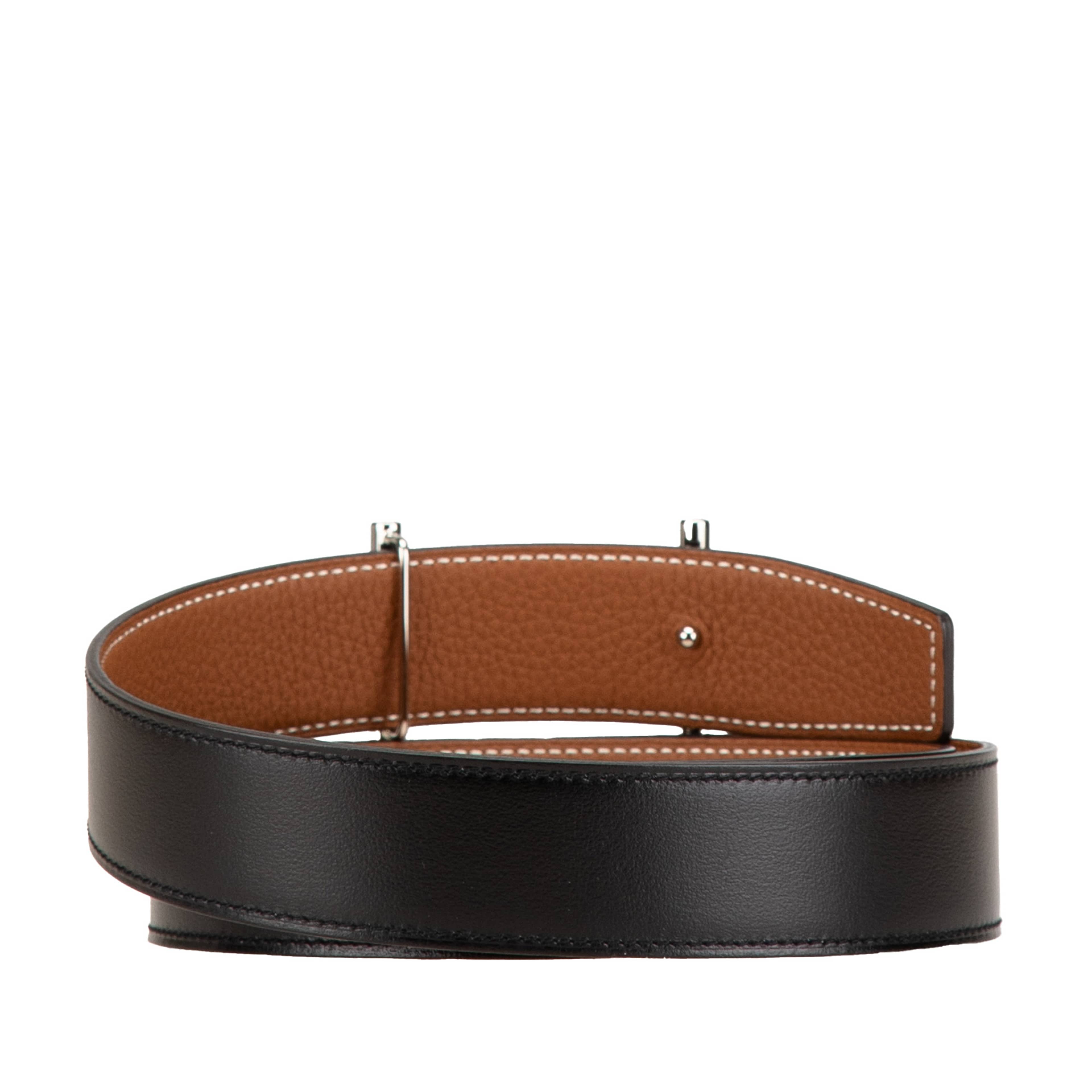 Hermès Leather Rider Reversible Belt