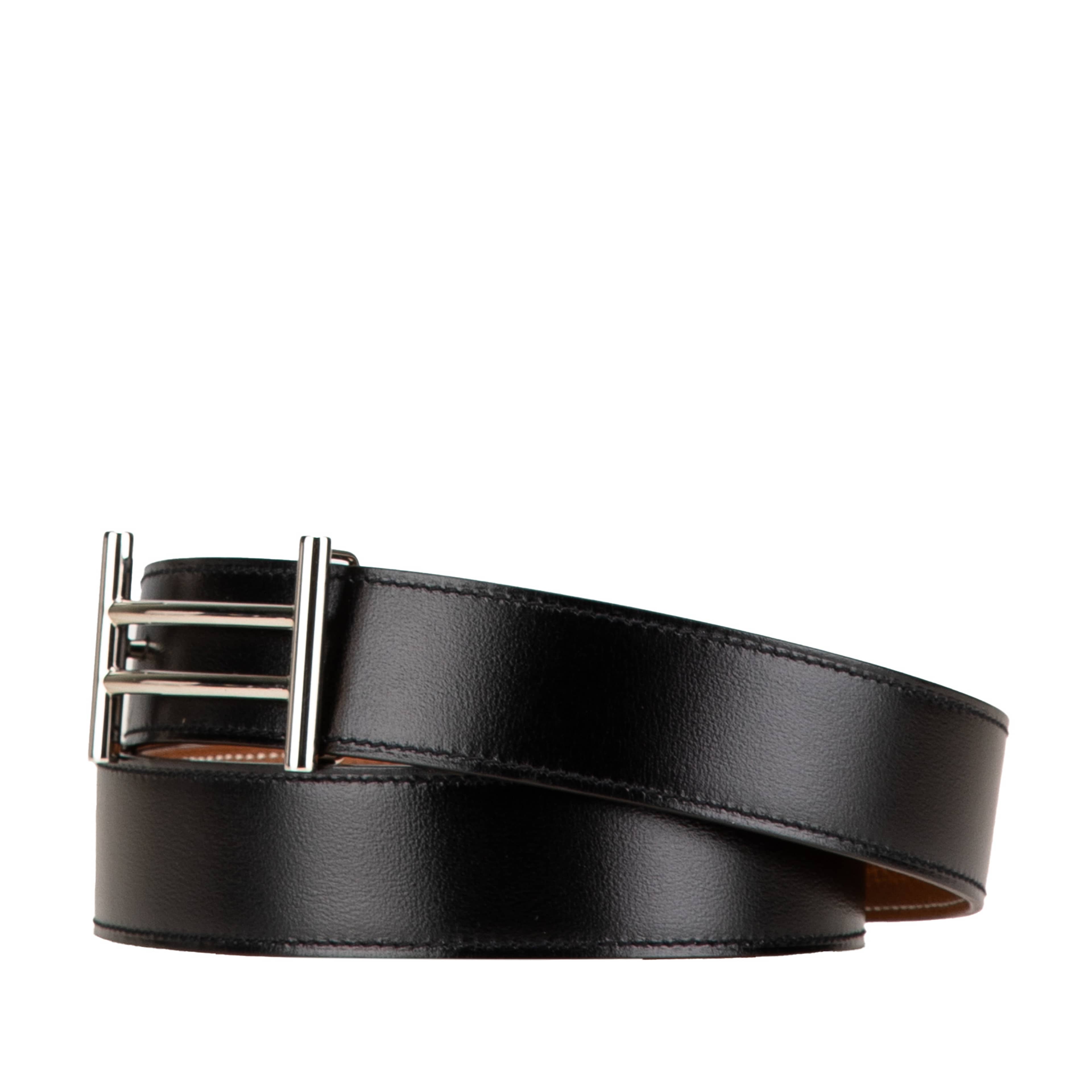 Hermès Leather Rider Reversible Belt