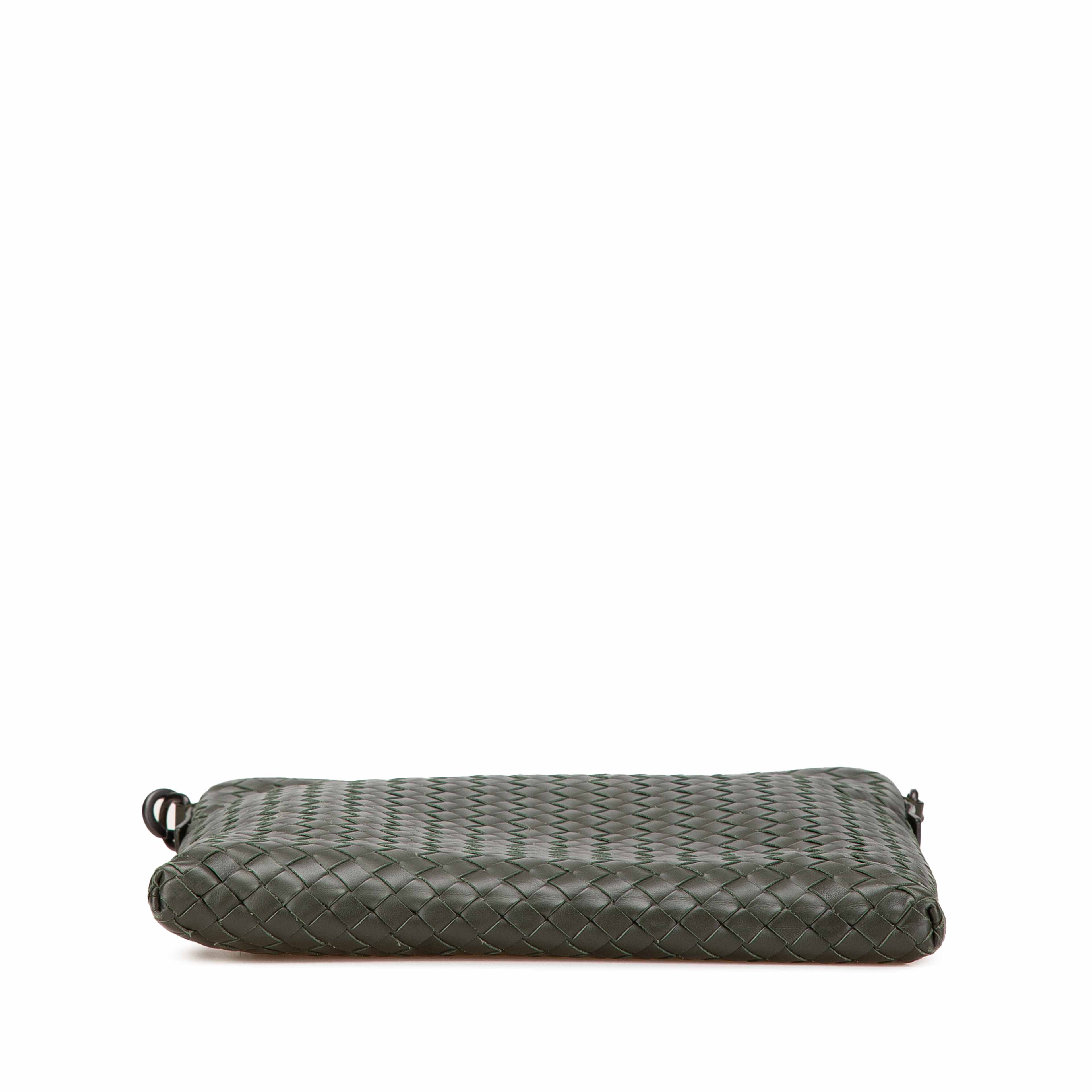 Bottega Veneta Leather Intrecciato Crossbody