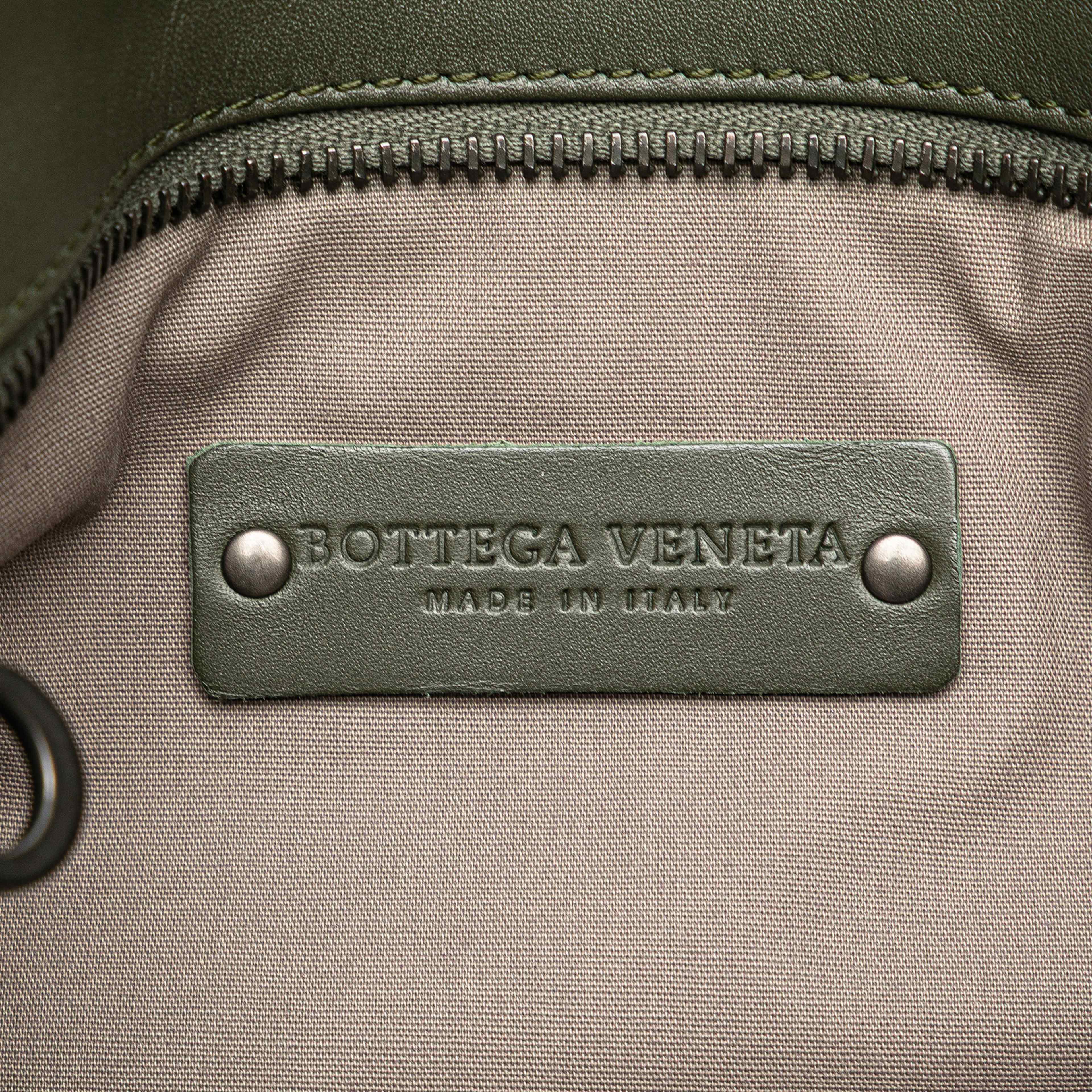 Bottega Veneta Leather Intrecciato Crossbody