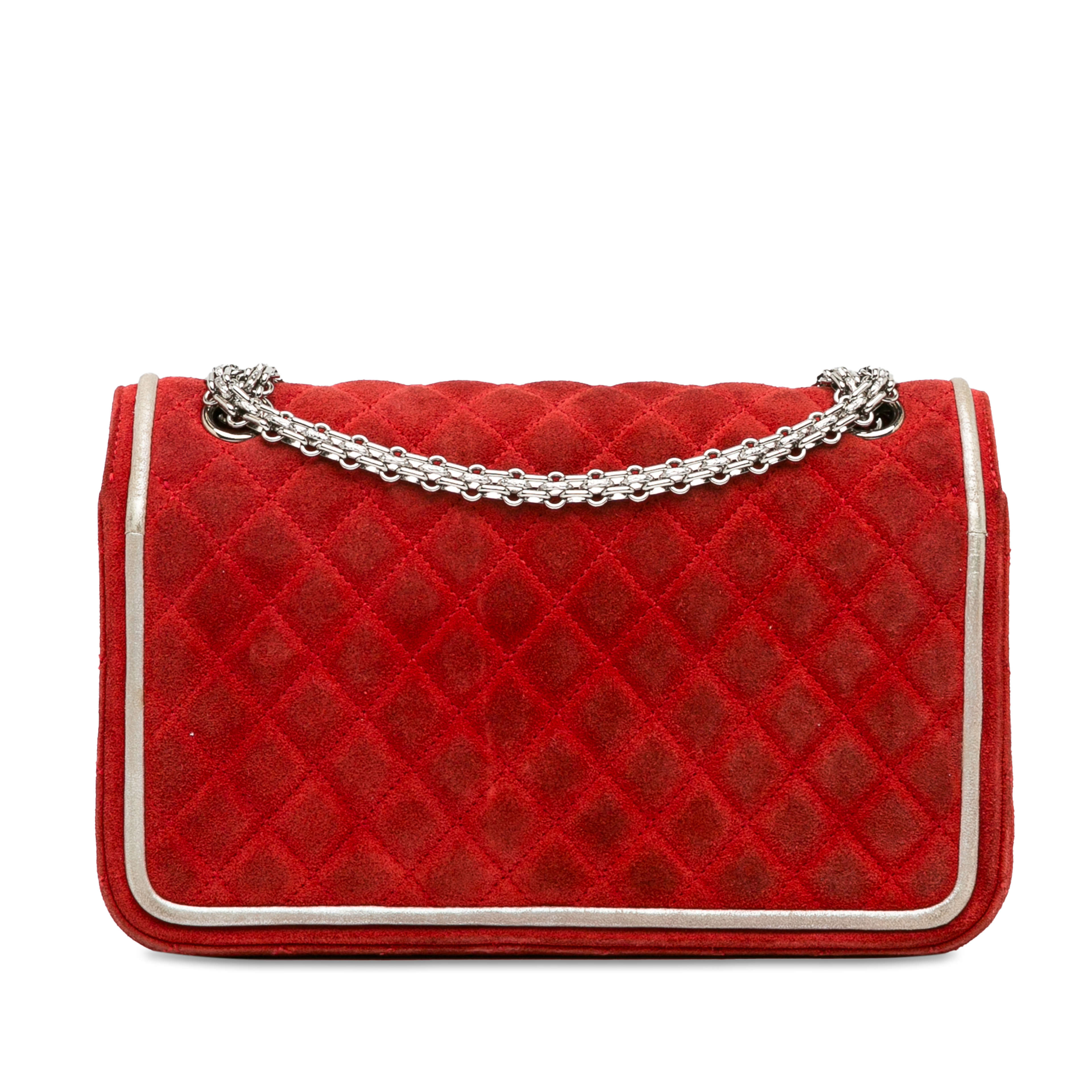 Chanel Medium Suede Re-issue 2.55 Double Flap
