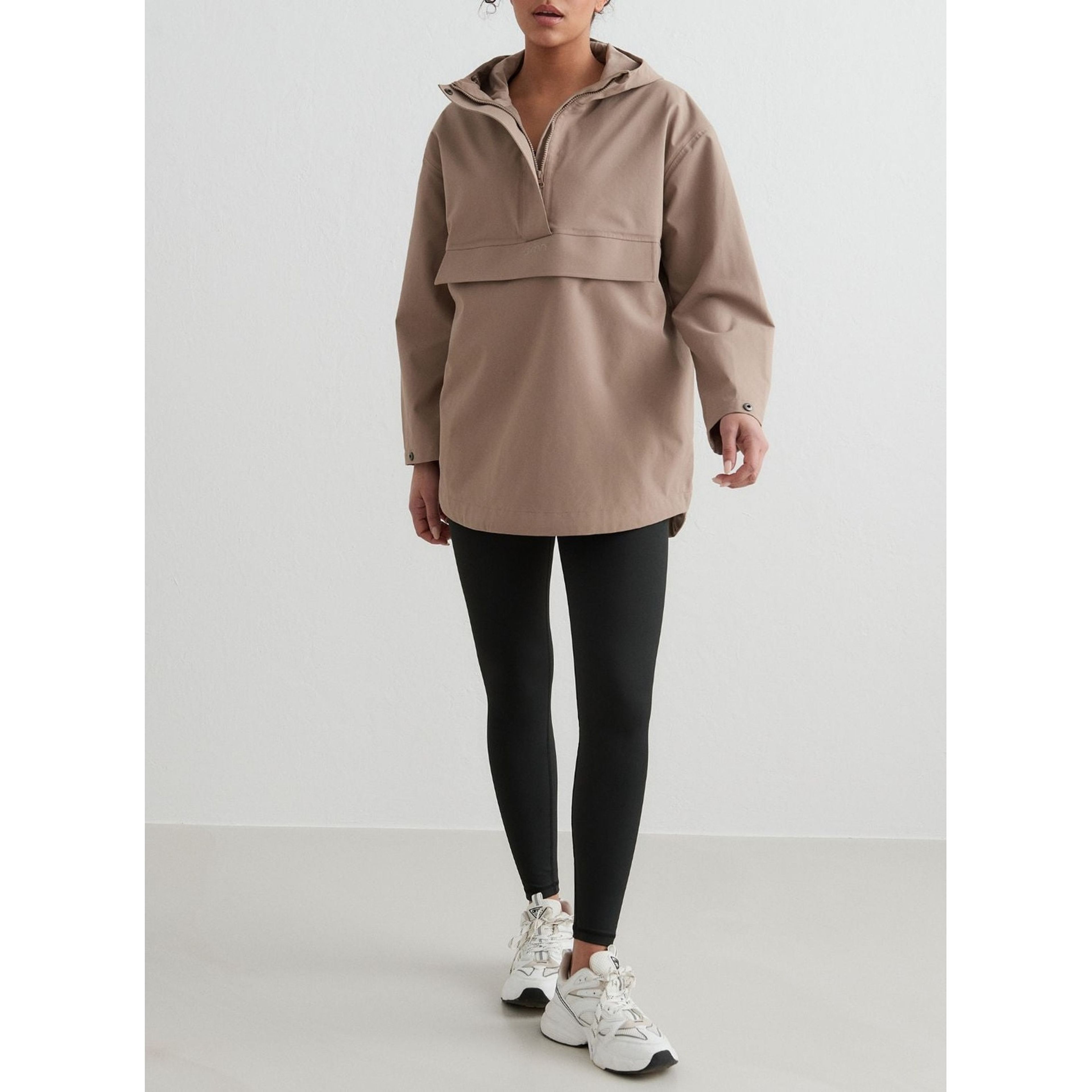 Espresso Waterproof Oversized Anorak