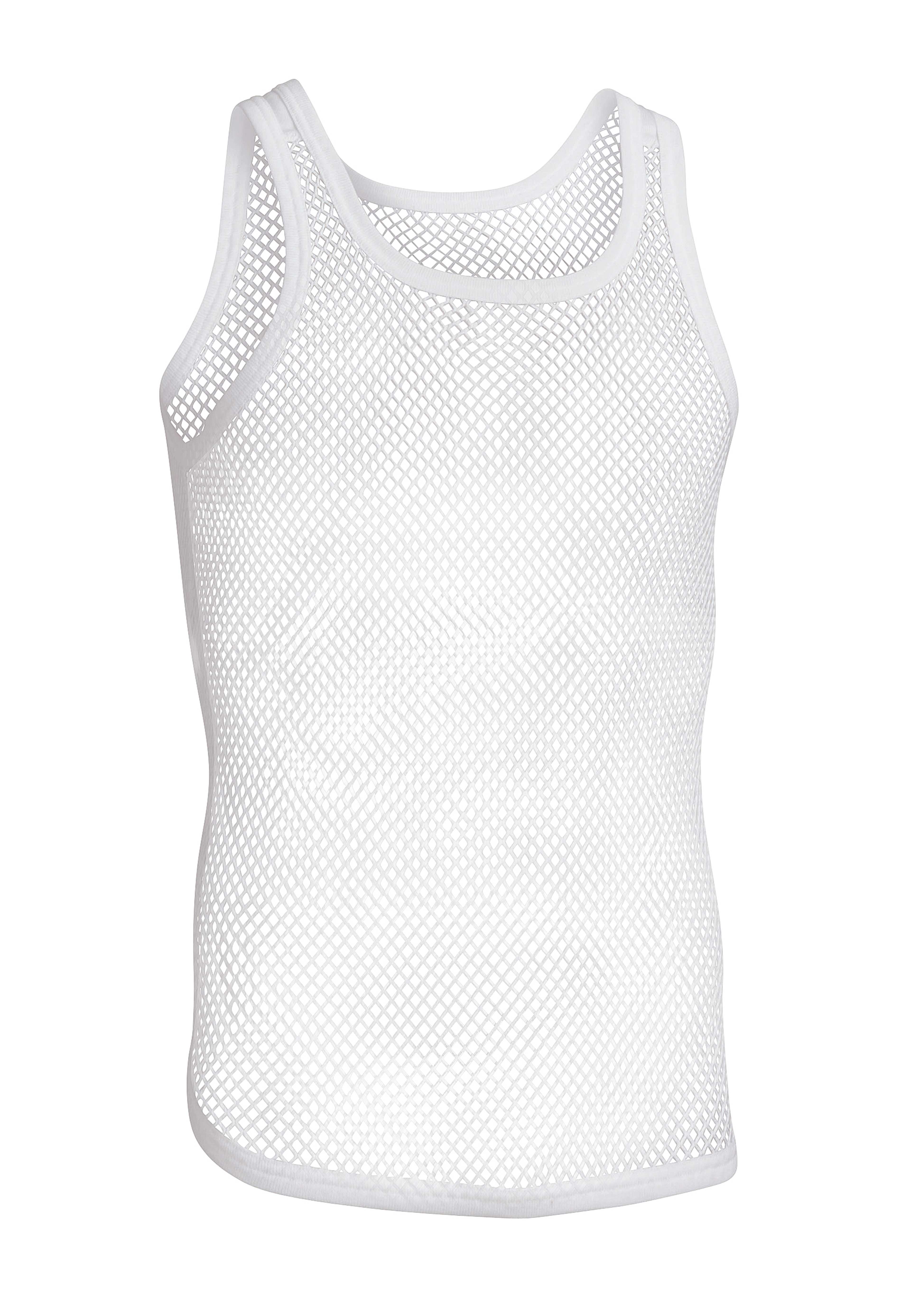 Ekologisk Bomull, Net Linne, 4-pack, Vit