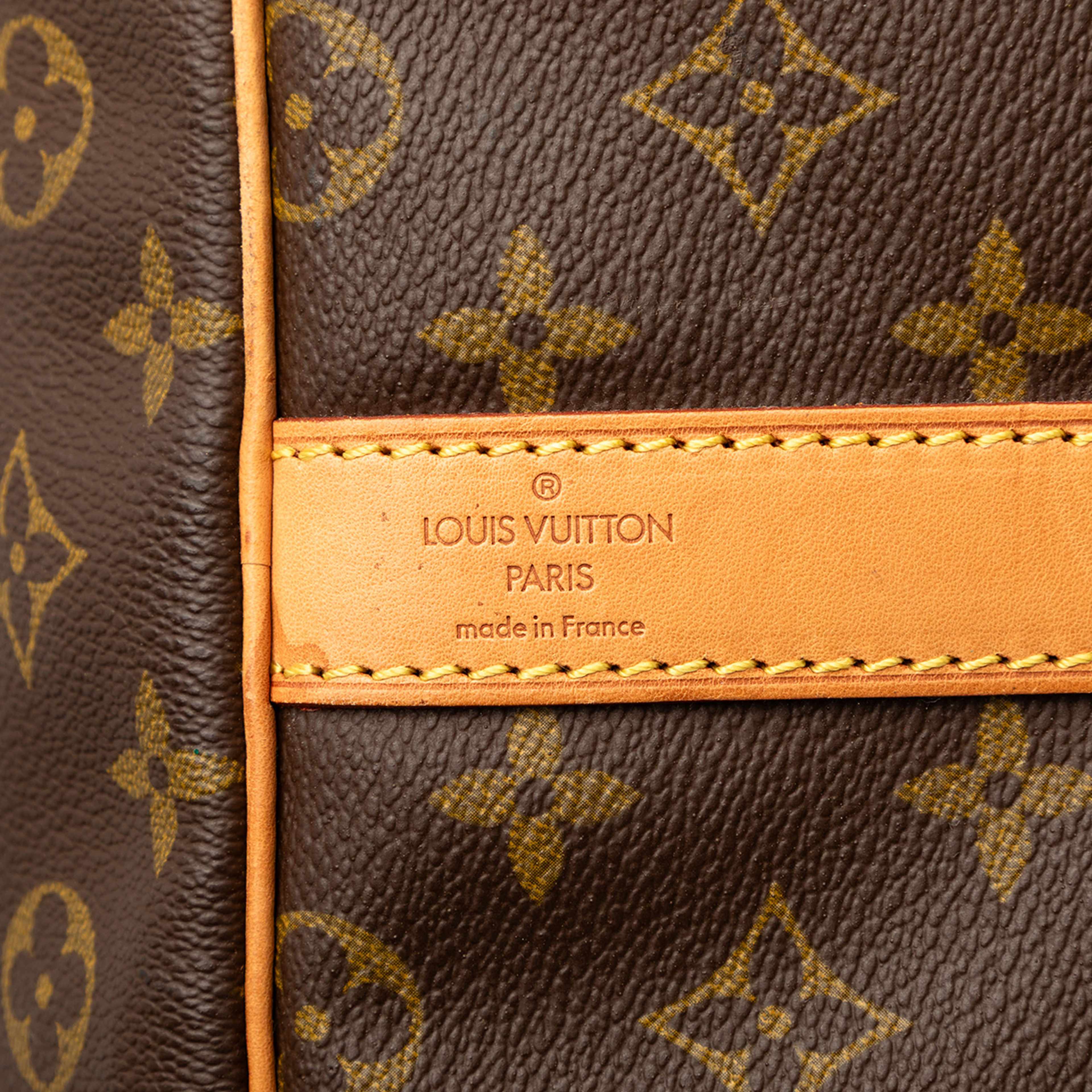 Louis Vuitton Monogram Keepall Bandouliere 60, från Luxclusif, i färgen brown. Klicka för att öppna bilden i stort format