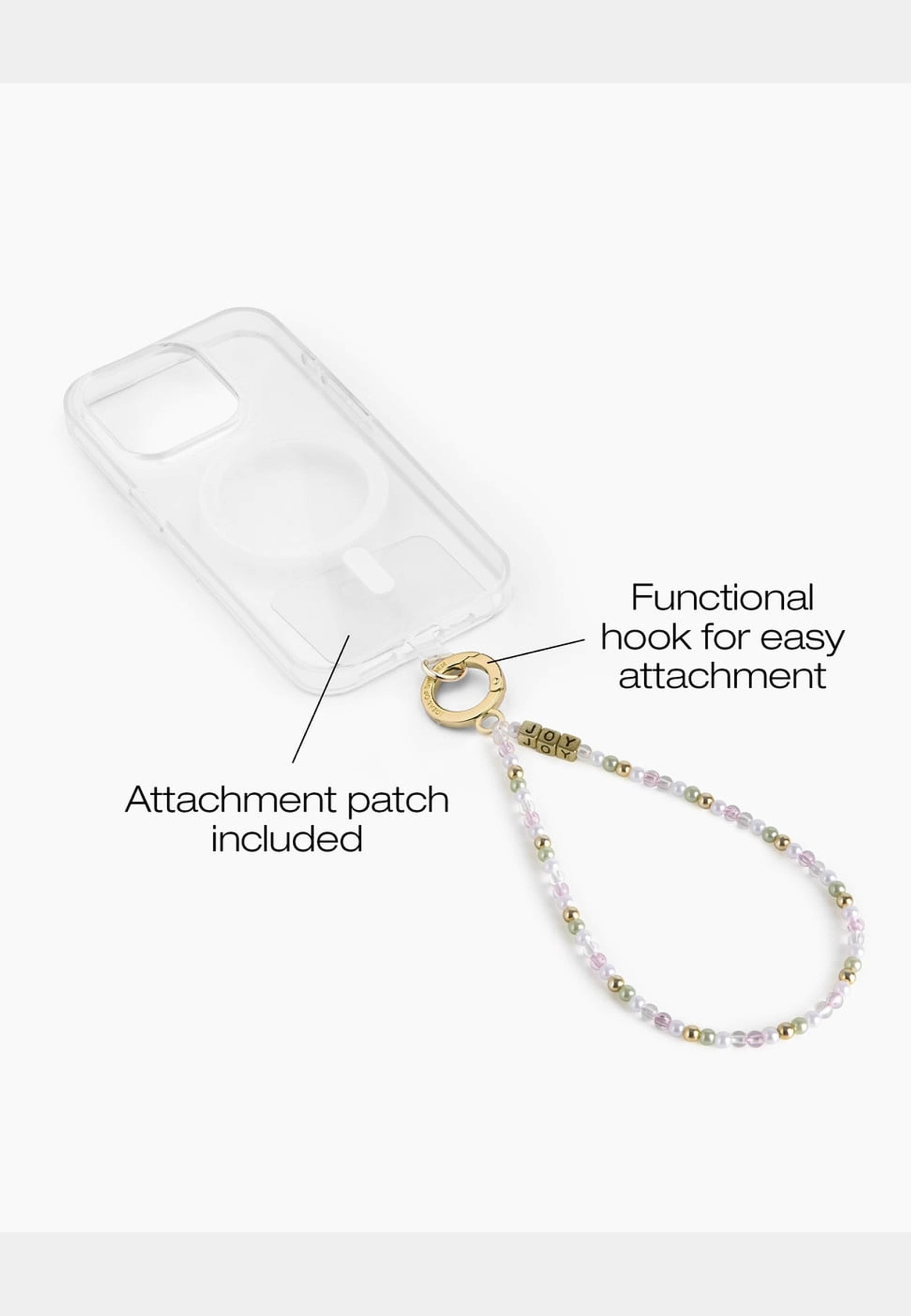 Phone Wristlet Strap Beaded Joy, från Ideal Of Sweden, i färgen multi. Klicka för att öppna bilden i stort format