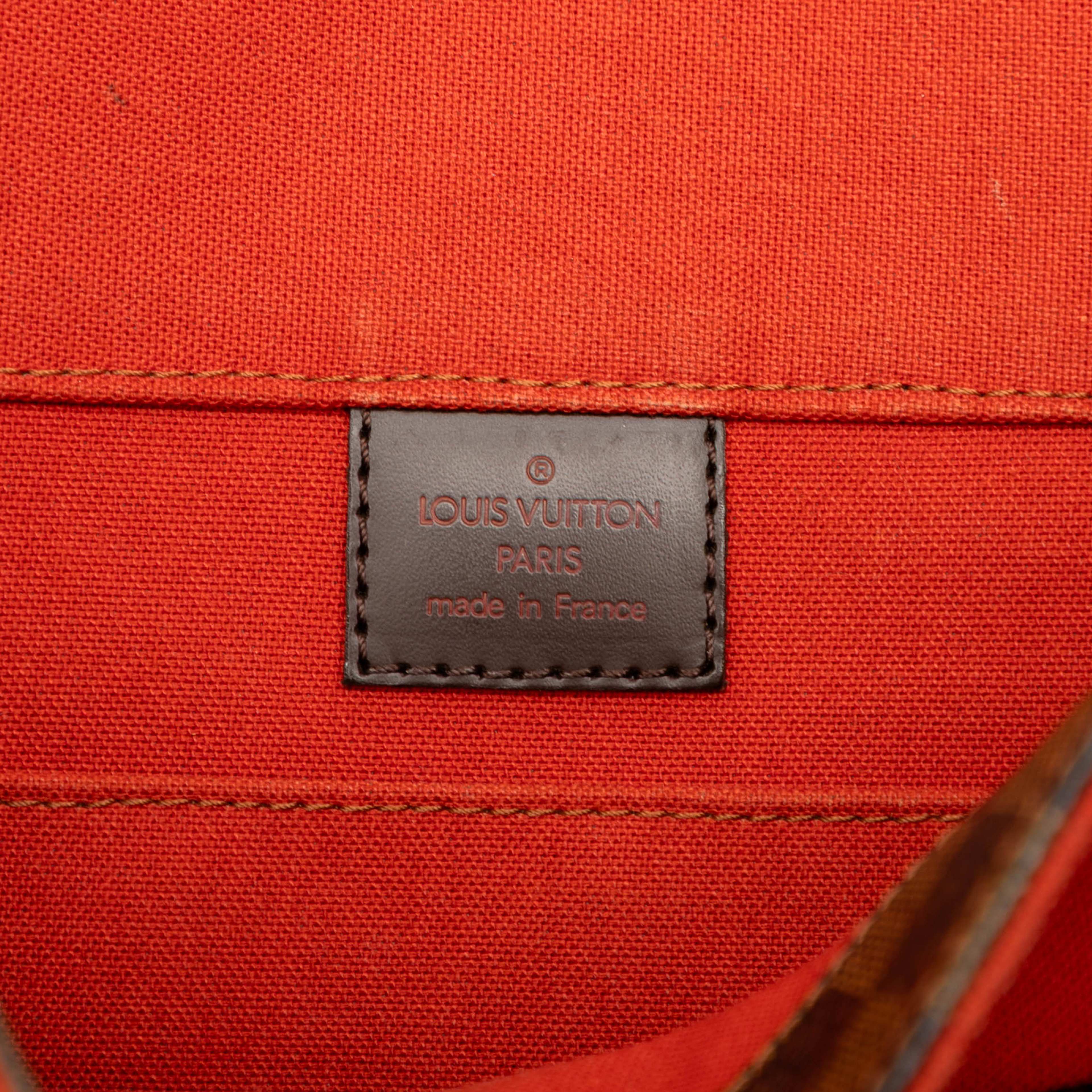 Louis Vuitton Damier Ebene Bastille, från Luxclusif, i färgen brown. Klicka för att öppna bilden i stort format