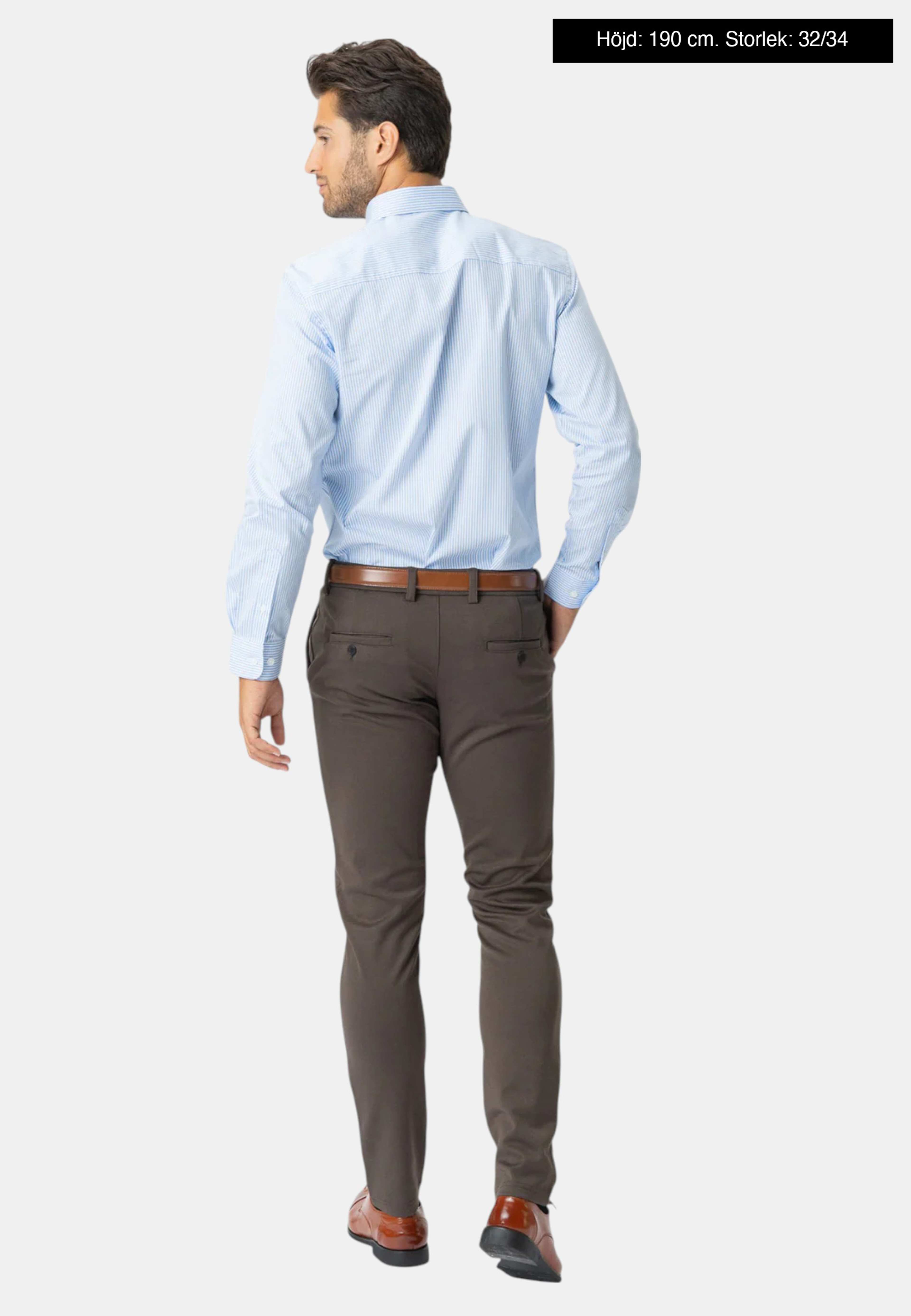 The Original Performance Pants, från TeeShoppen, i färgen brun. Klicka för att öppna bilden i stort format