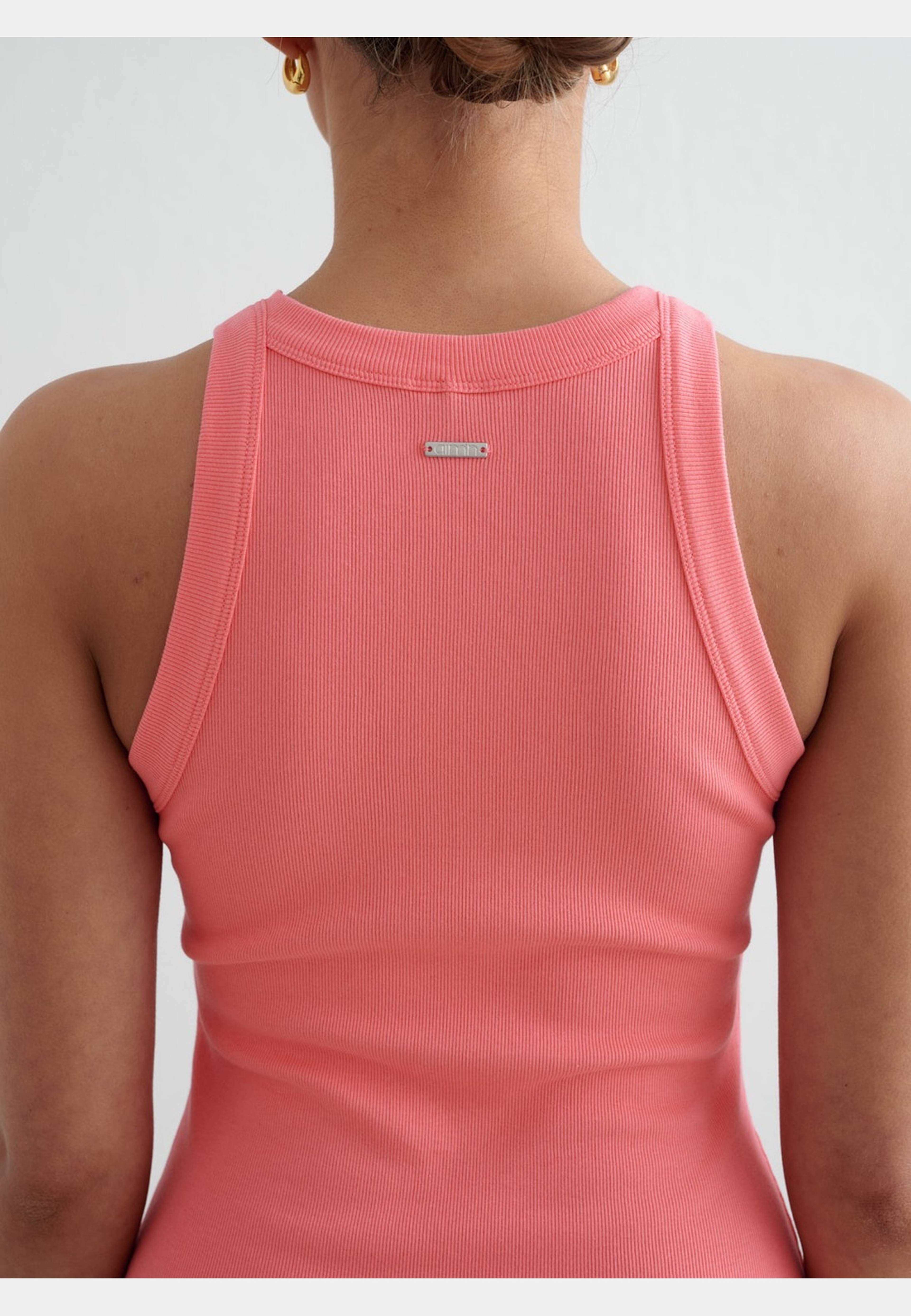 Hibiscus Ease Ribbed Tank Dress