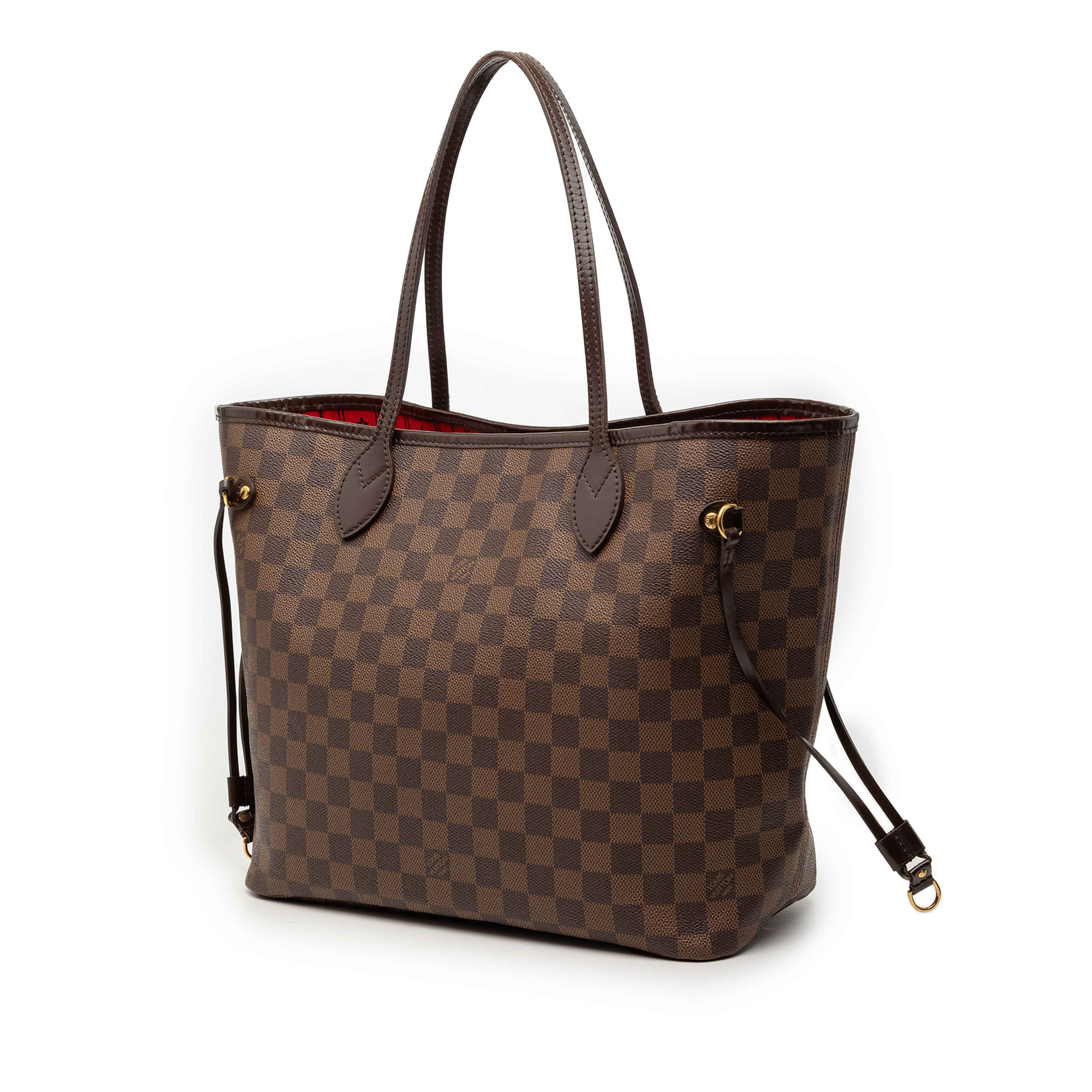 Louis Vuitton Damier Ebene Neverfull Mm, från Luxclusif, i färgen brown. Klicka för att öppna bilden i stort format