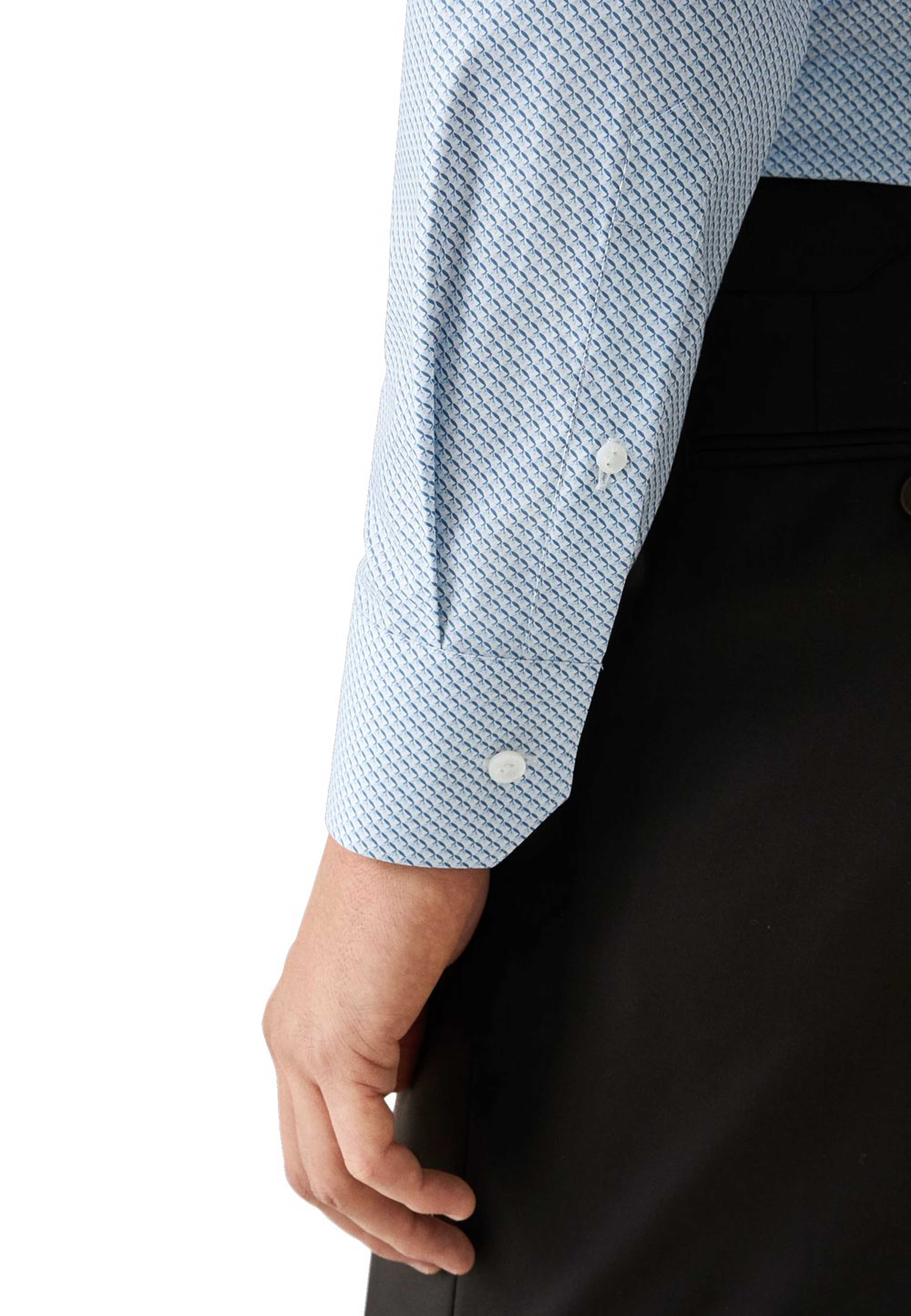 Fine Twill-skjorta Slim Fit