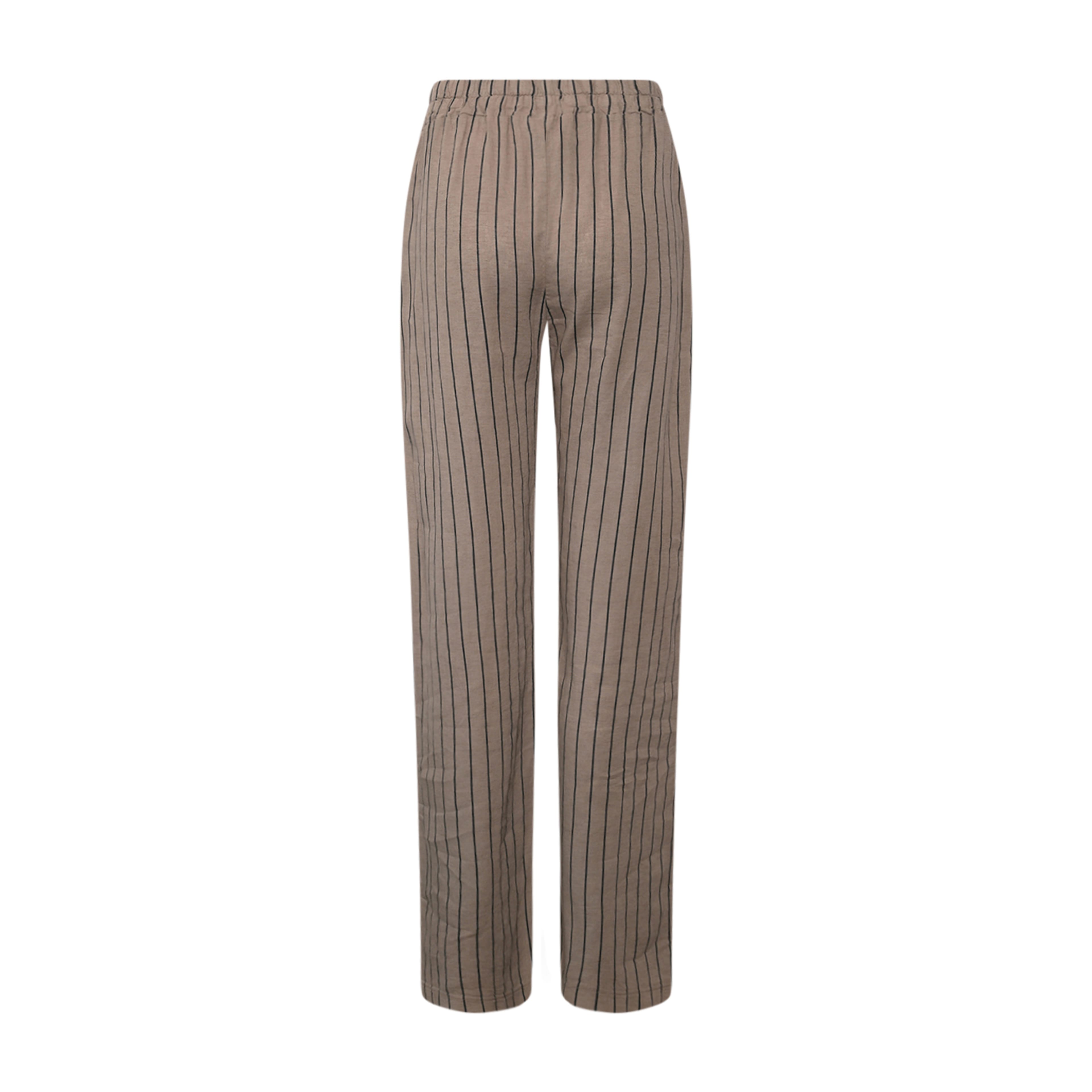 Inez, Pants - Nougat/navy Stripes