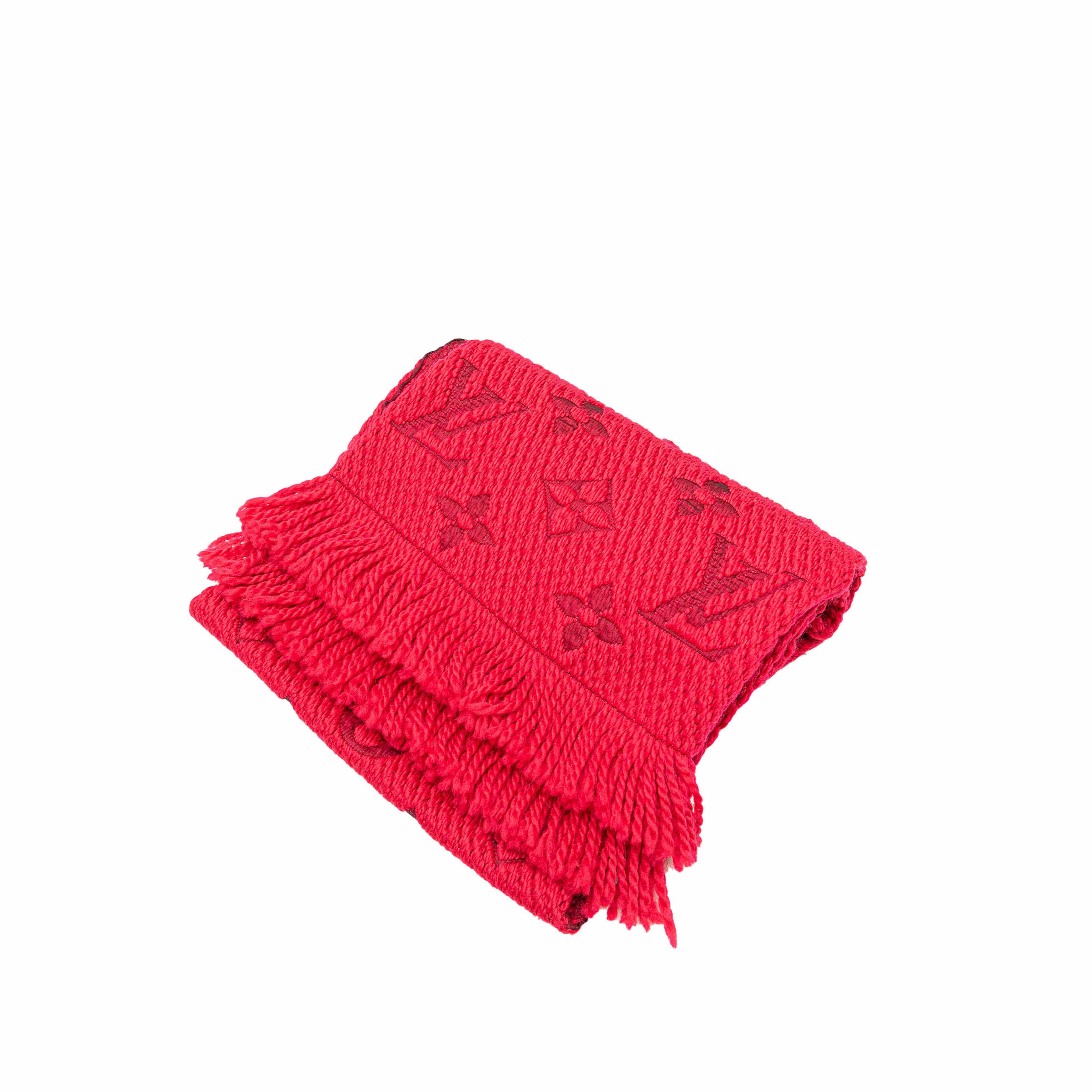 Louis Vuitton Logomania Wool Scarf