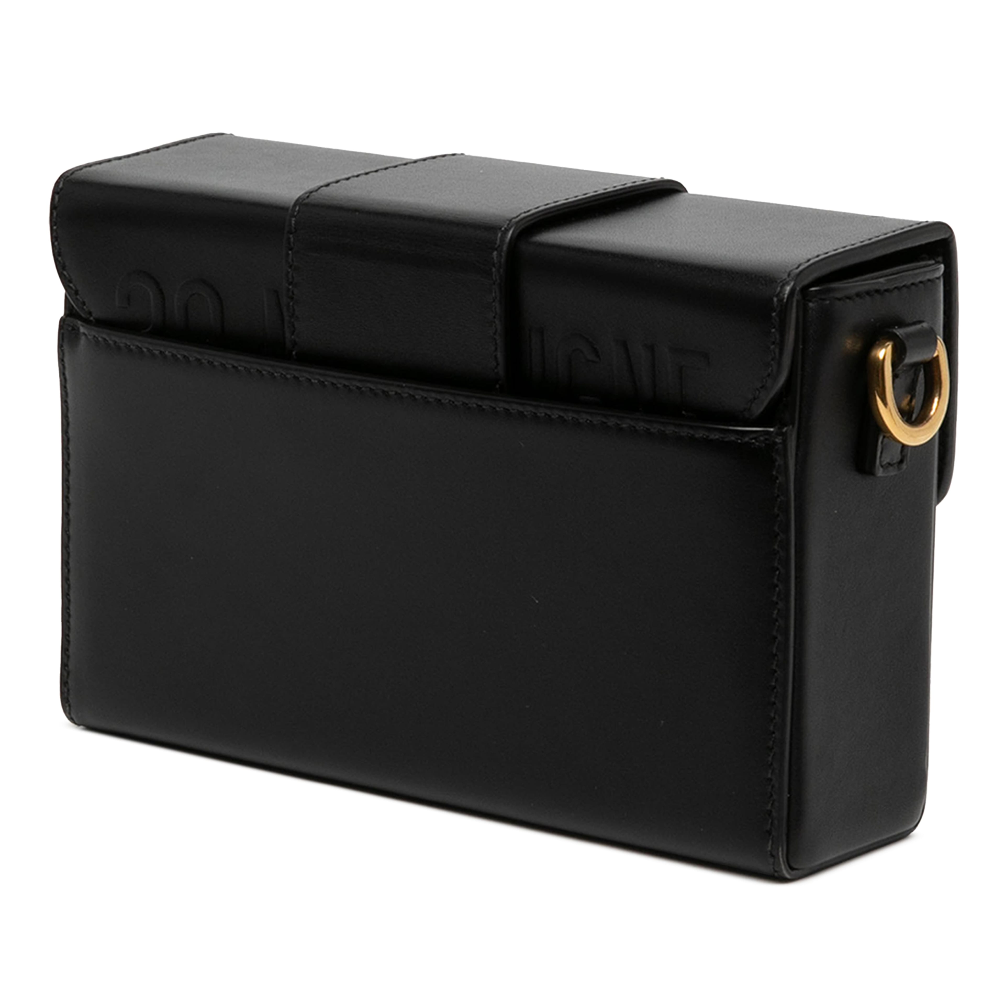 Dior Box Calfskin 30 Montaigne Box Bag, från Luxclusif, i färgen svart. Klicka för att öppna bilden i stort format