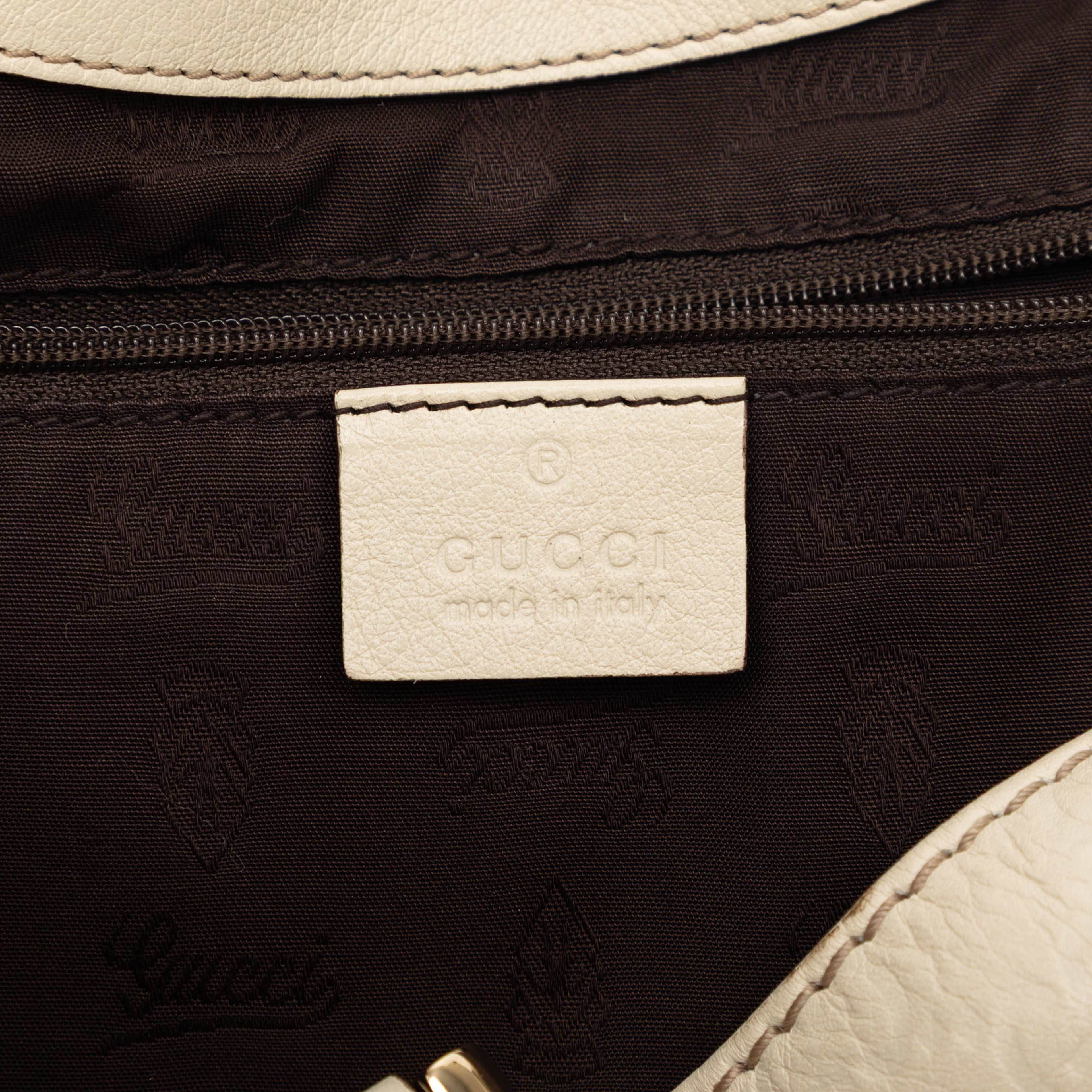 Gucci Guccissima New Ladies Tote, från Luxclusif, i färgen light beige. Klicka för att öppna bilden i stort format