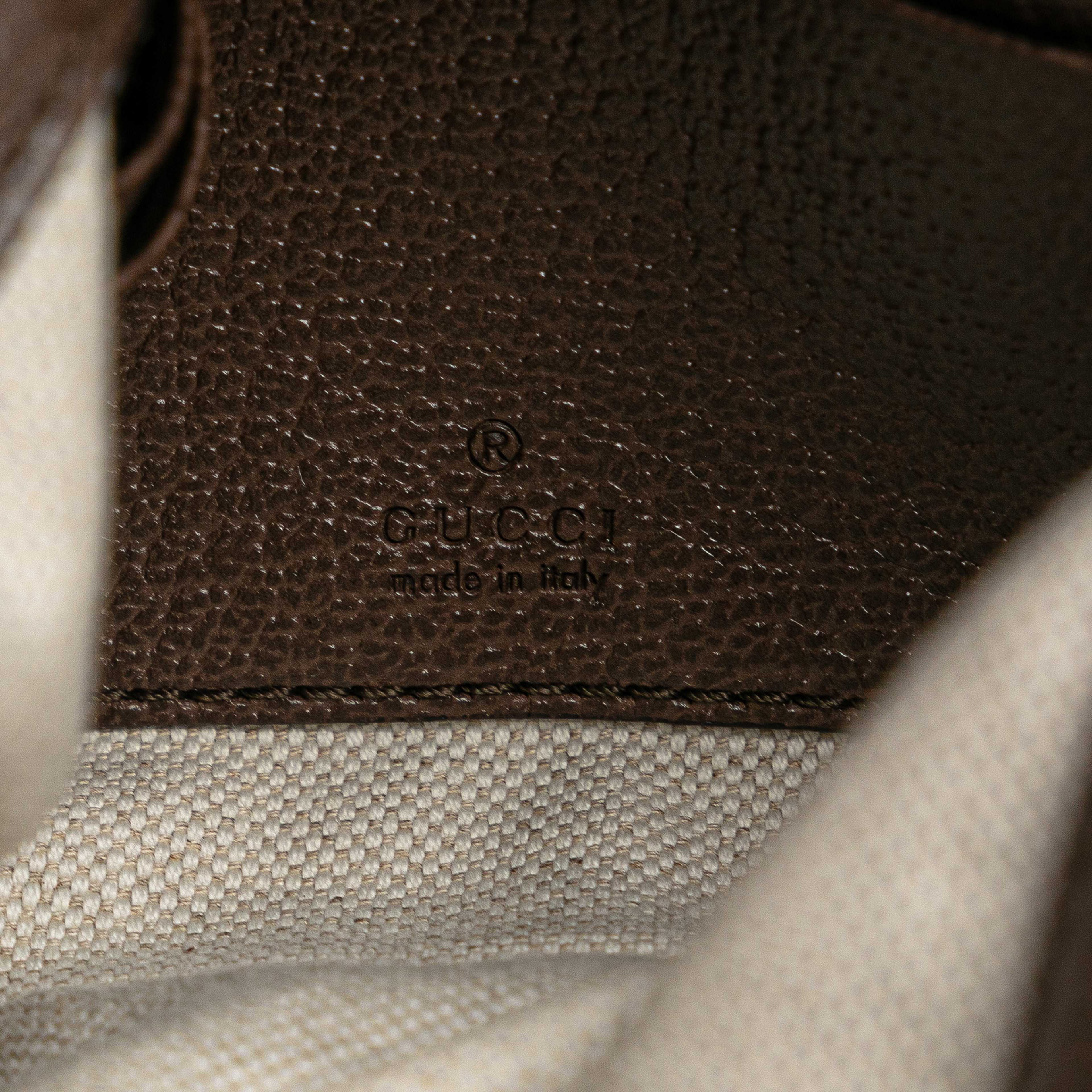 Gucci Gg Supreme Blondie Belt Bag, från Luxclusif, i färgen brown. Klicka för att öppna bilden i stort format