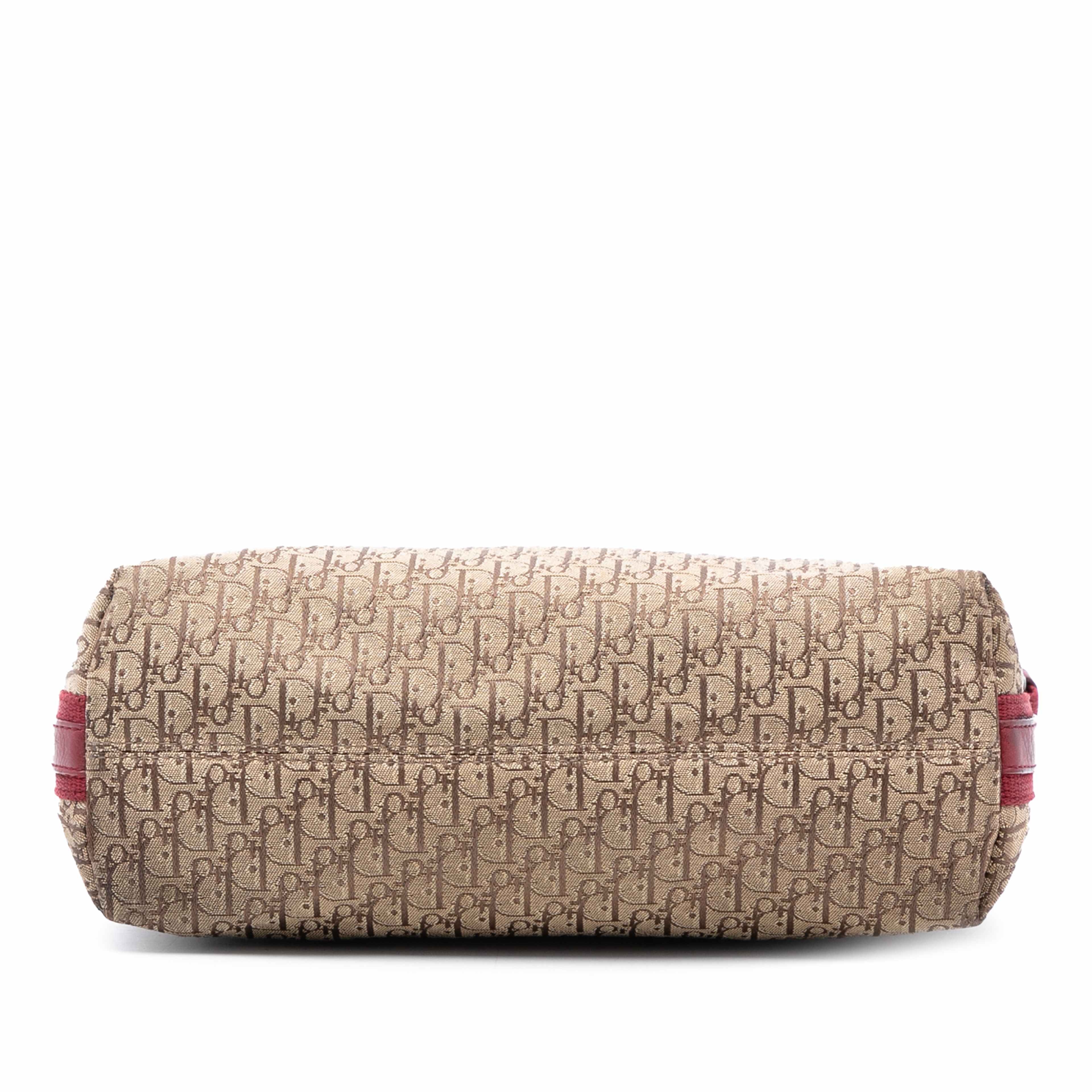 Dior Diorissimo Trotter Canvas Street Chic Crossbody, från Luxclusif, i färgen beige. Klicka för att öppna bilden i stort format