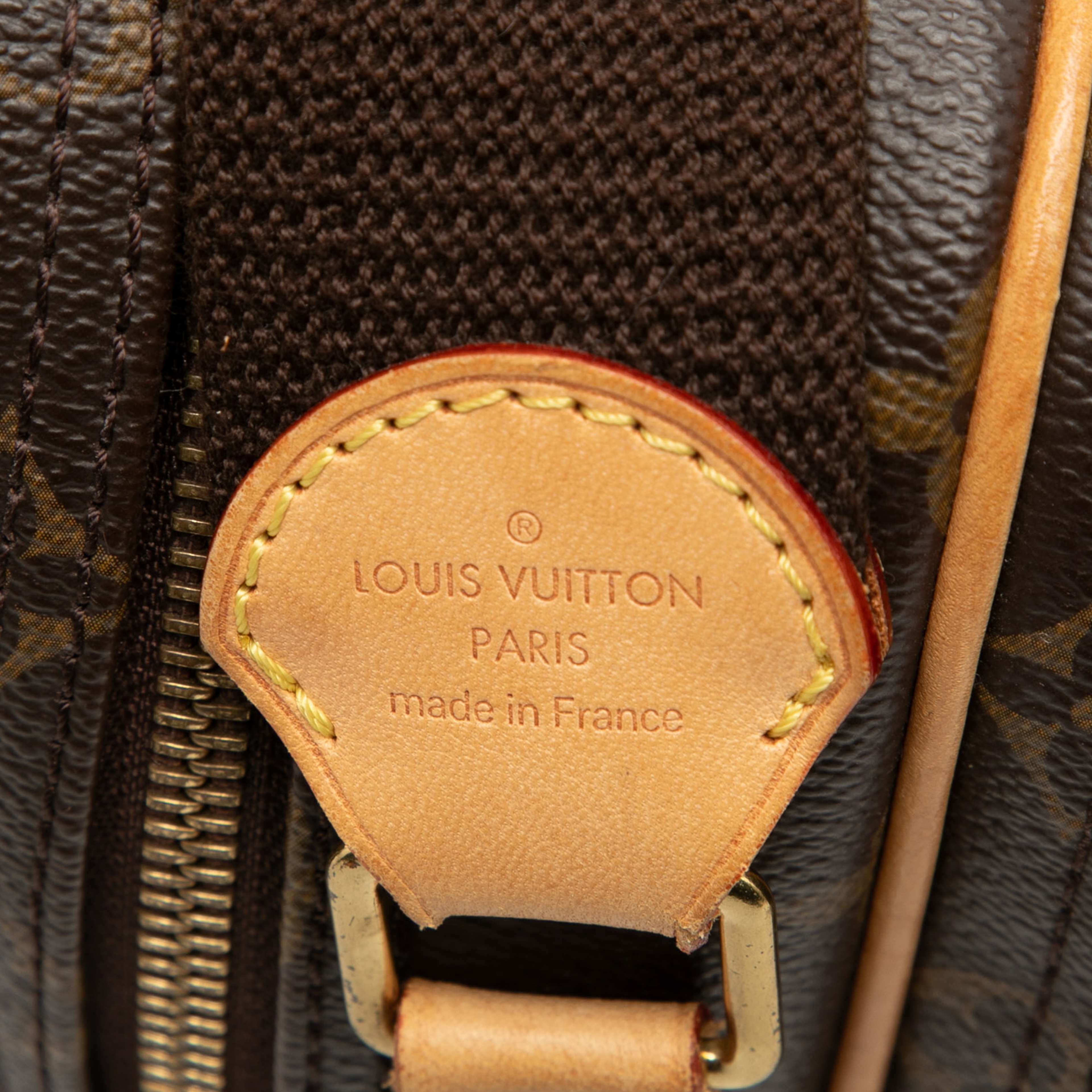Louis Vuitton Monogram Reporter Pm, från Luxclusif, i färgen brown. Klicka för att öppna bilden i stort format