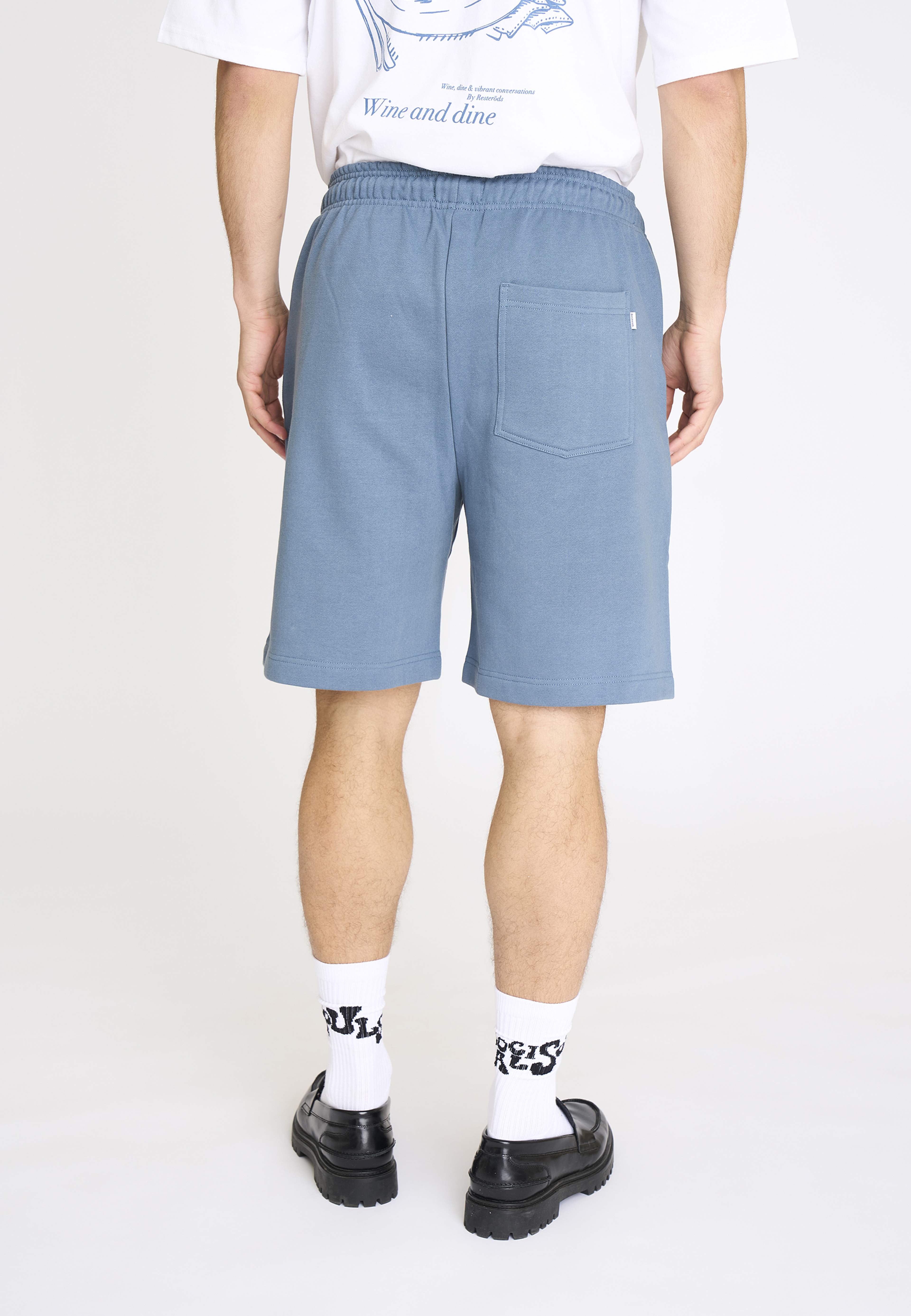Shorts Louis Bomull, från Resteröds, i färgen blue. Klicka för att öppna bilden i stort format
