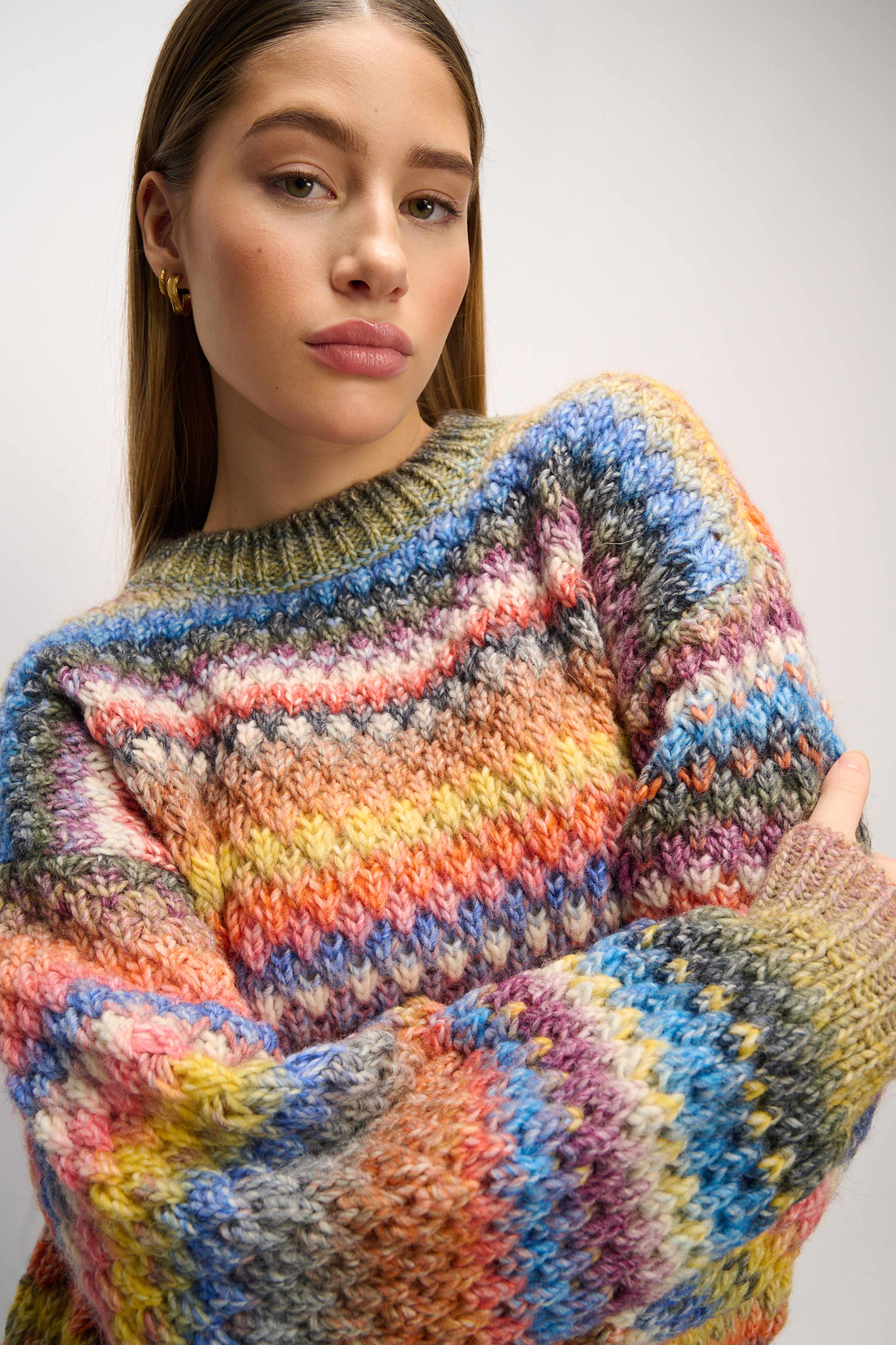 Gio Knit Sweater - Multi Mix