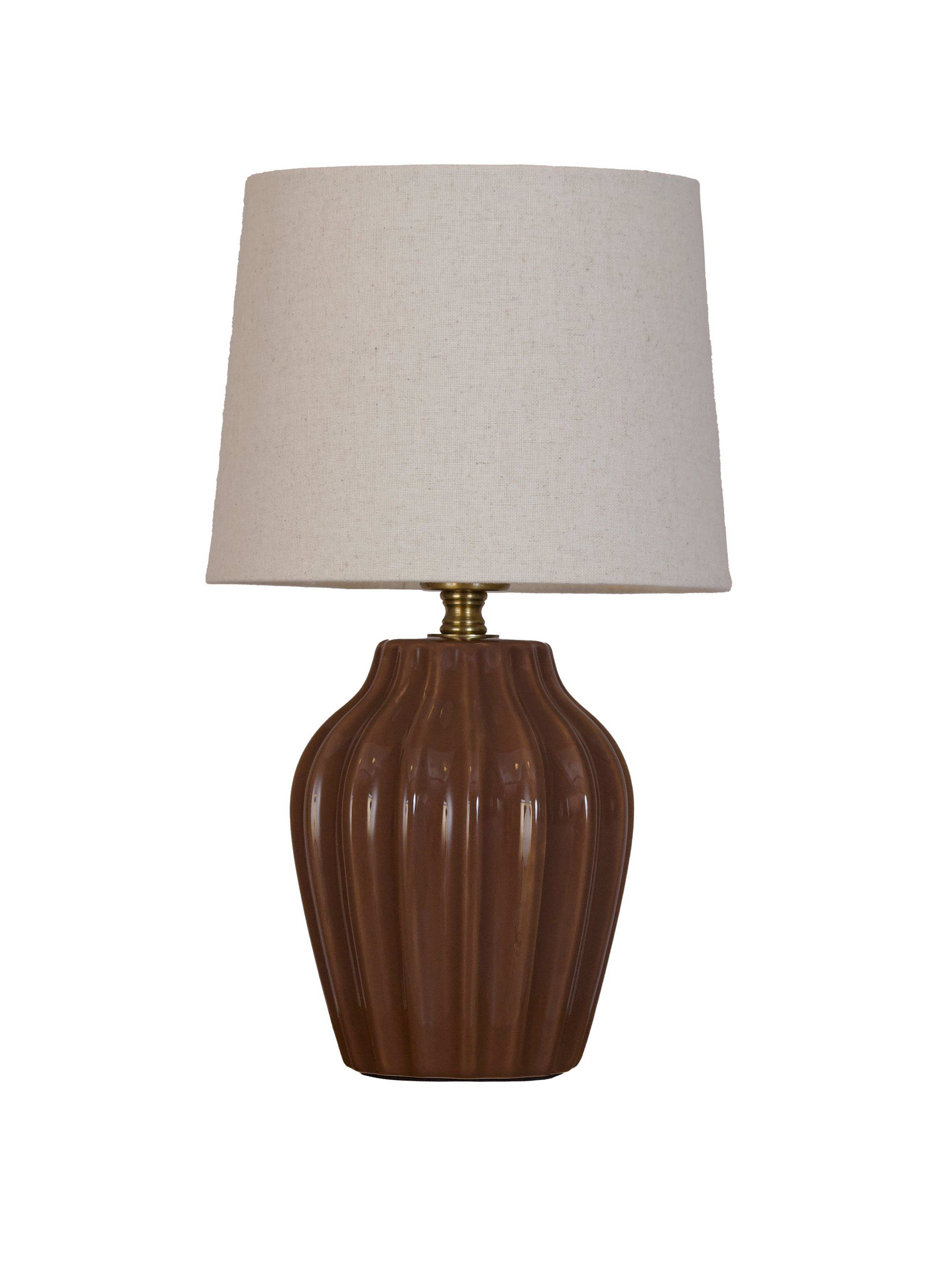 Lyon Bordslampa 31cm, från PR Home, i färgen brun. Klicka för att öppna bilden i stort format