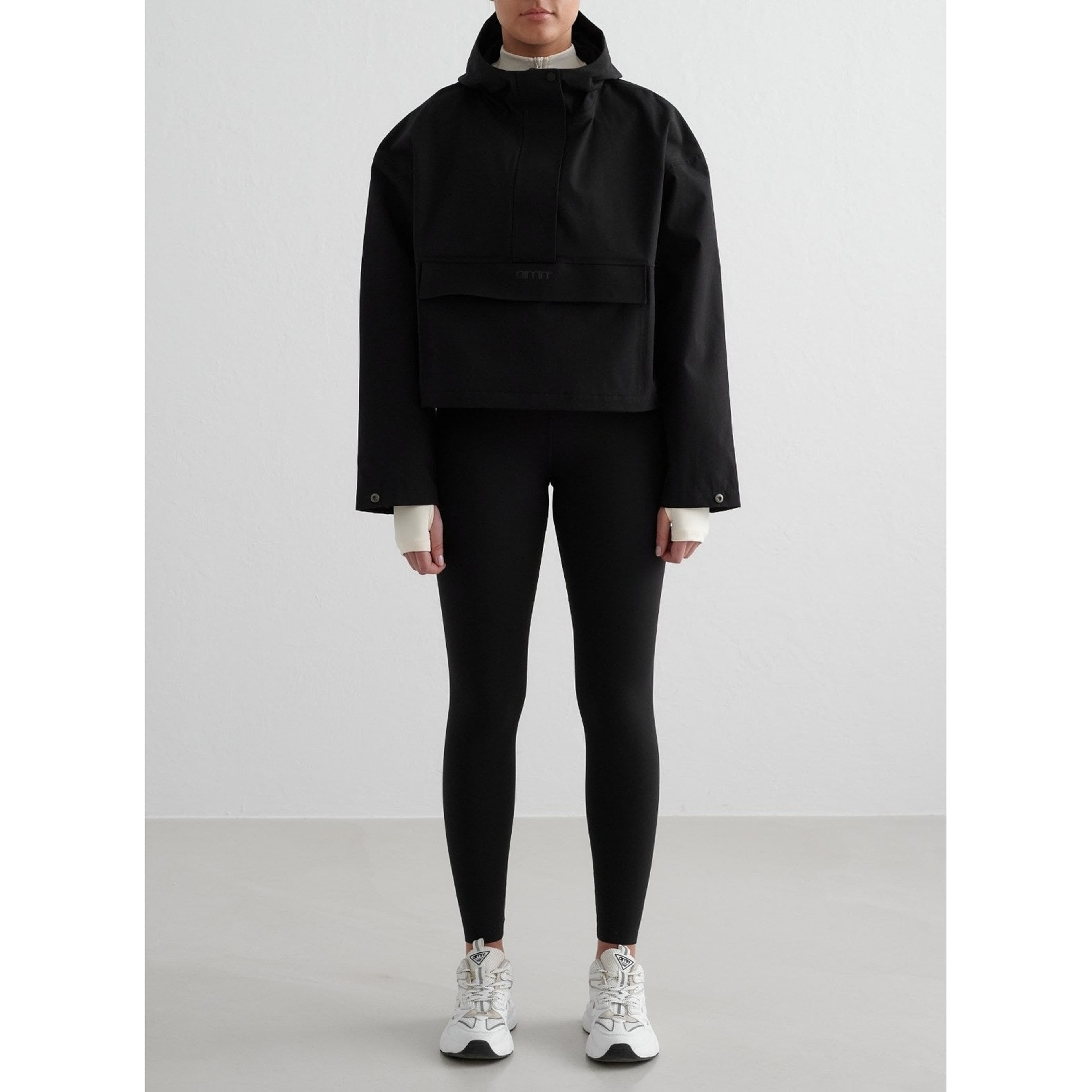 Black Waterproof Anorak