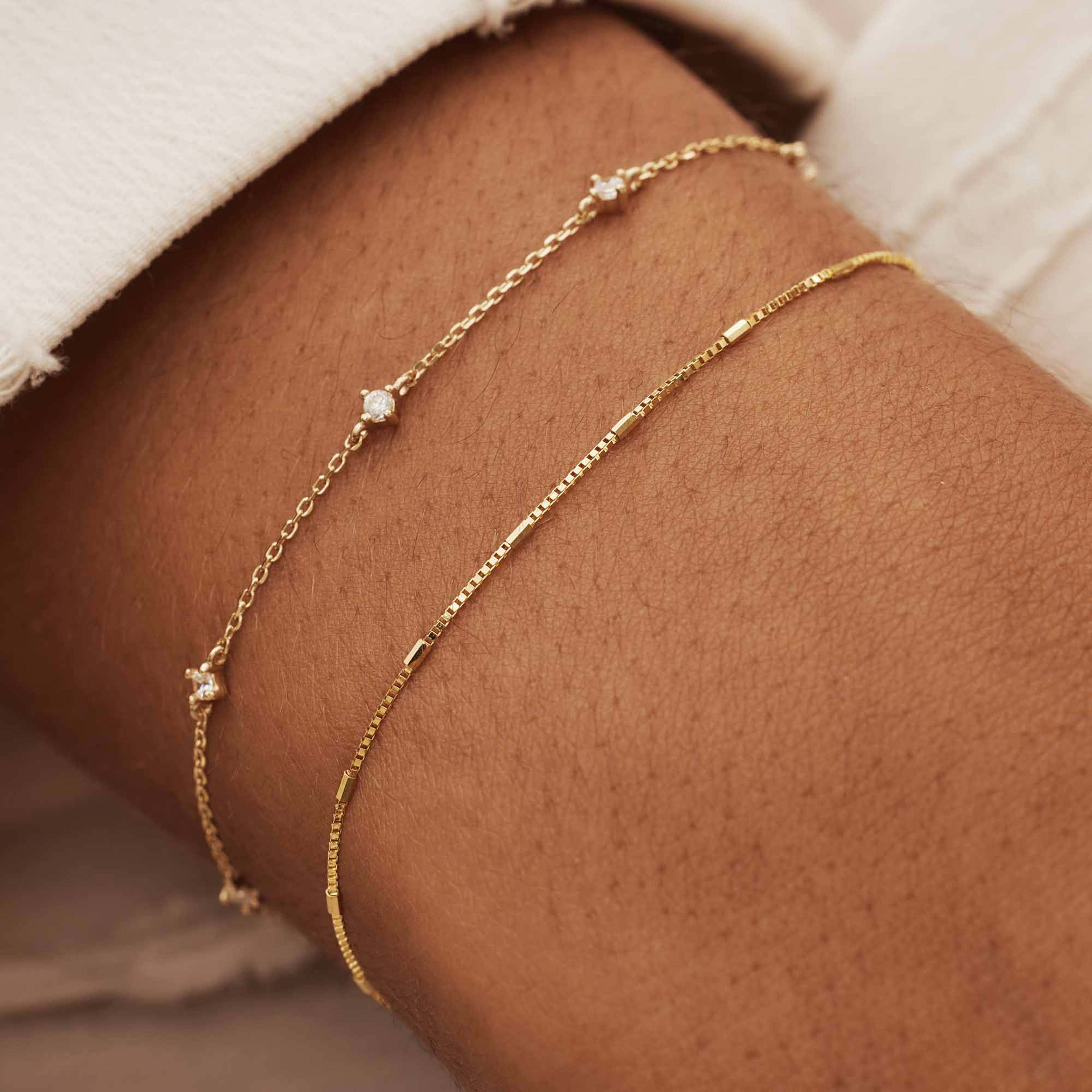 Rivoli 14 Karat Guld Armband